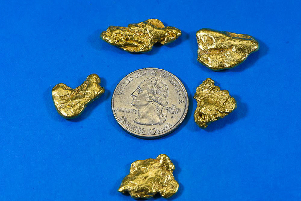 How much is a nugget of gold worth?