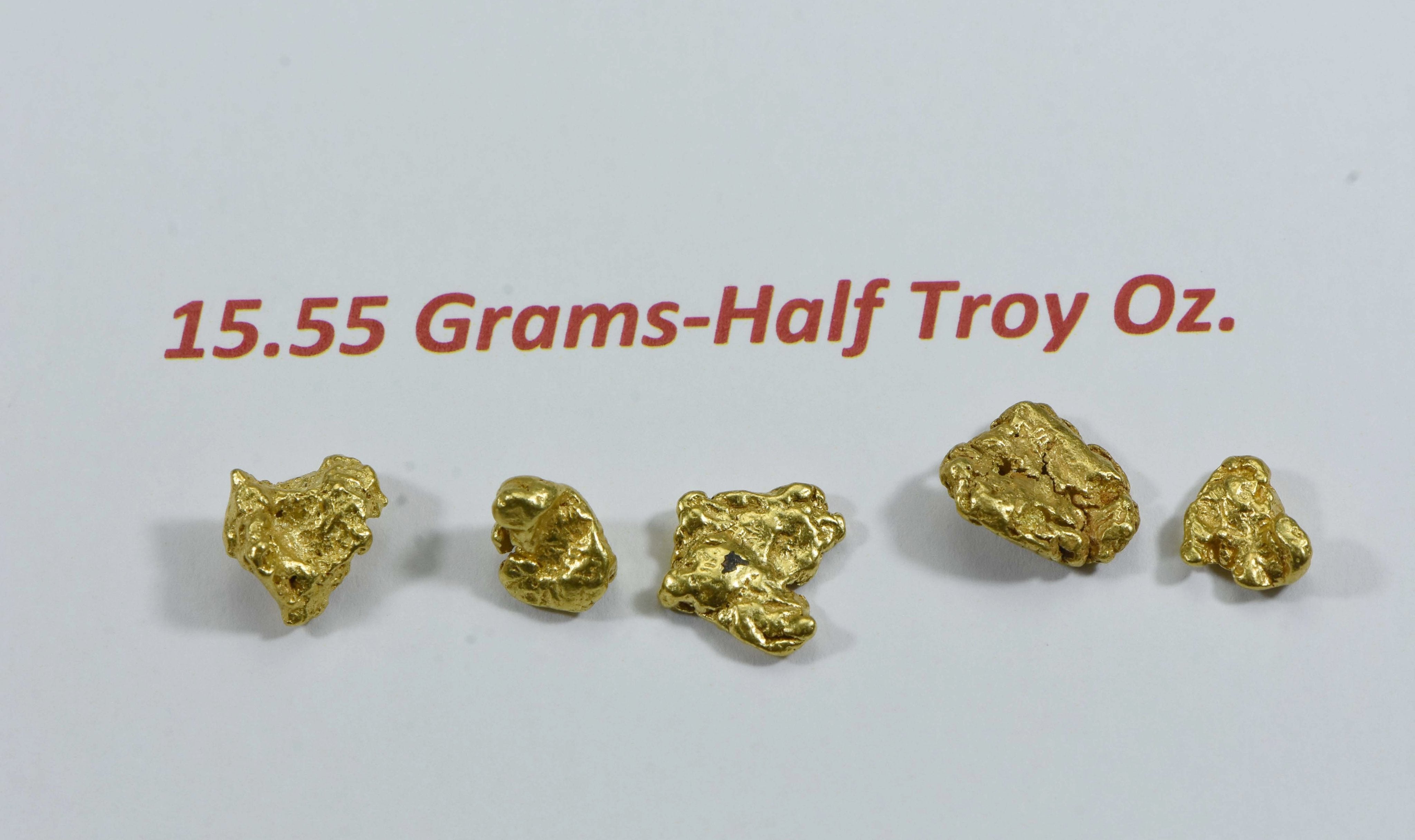 1 Gram Natural Alaska Gold Nuggets