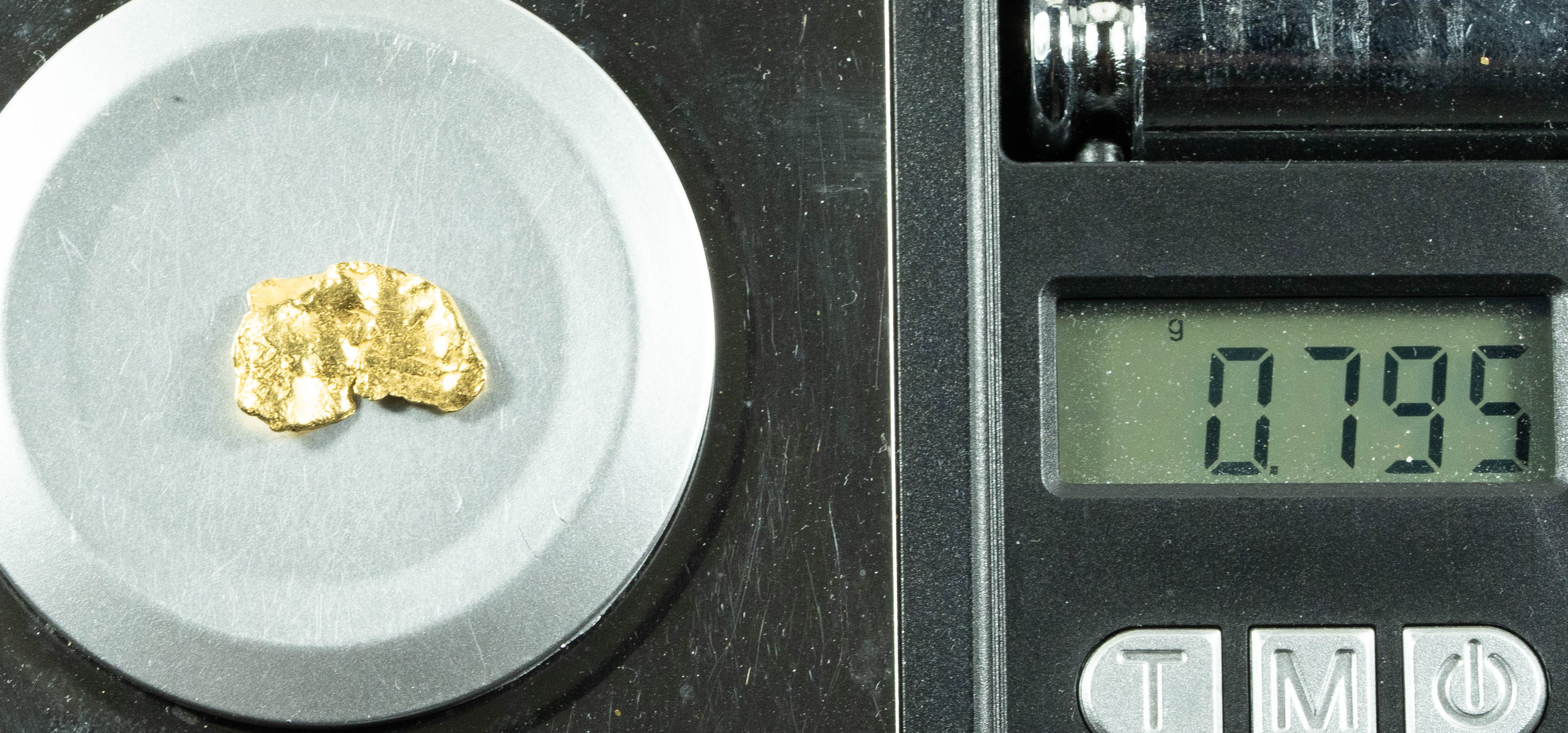 L-2 Alaskan BC Leaf Exotic Shaped Gold Nugget "Special Collection" .79 Grams