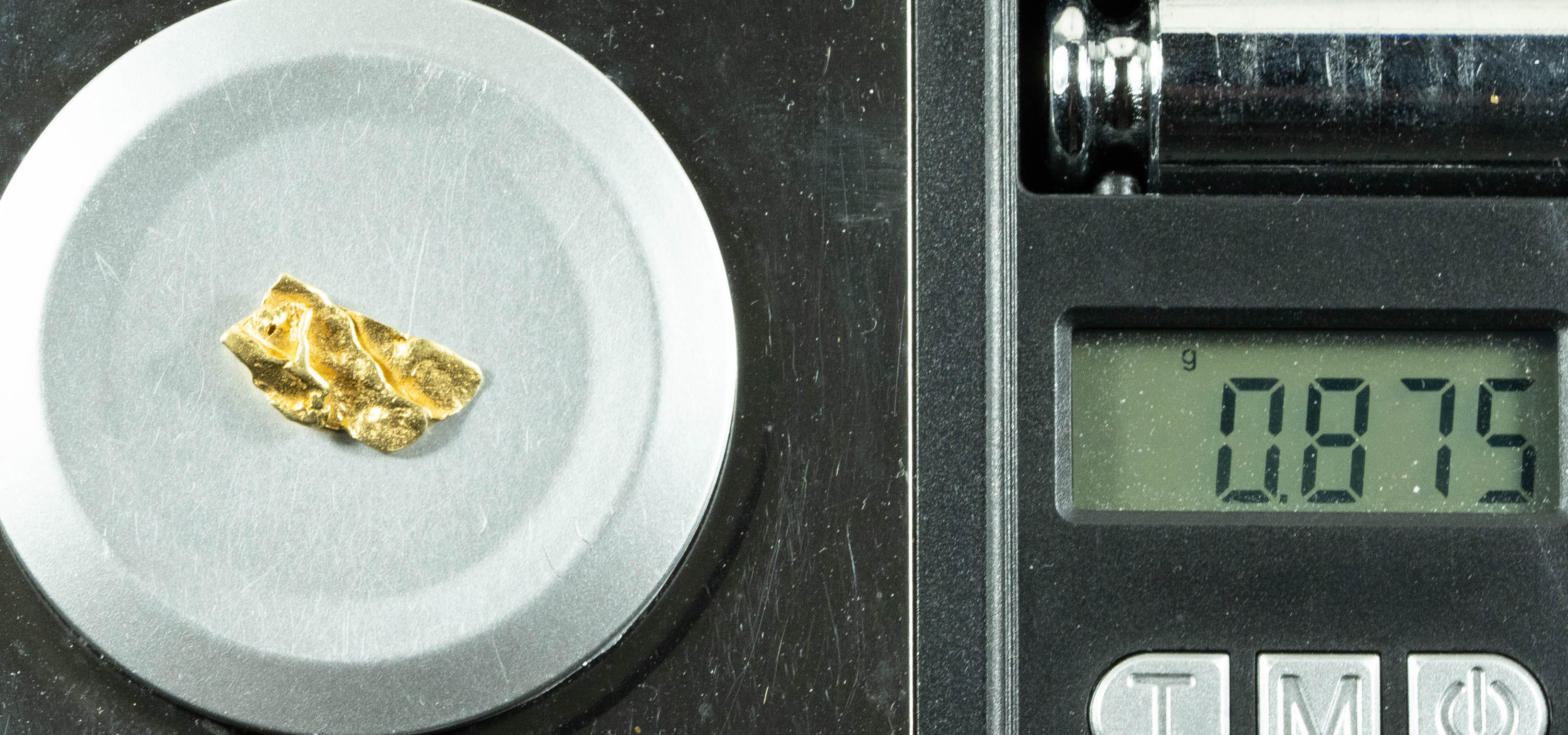 L-3 Alaskan BC Leaf Exotic Shaped Gold Nugget "Special Collection" .87 Grams