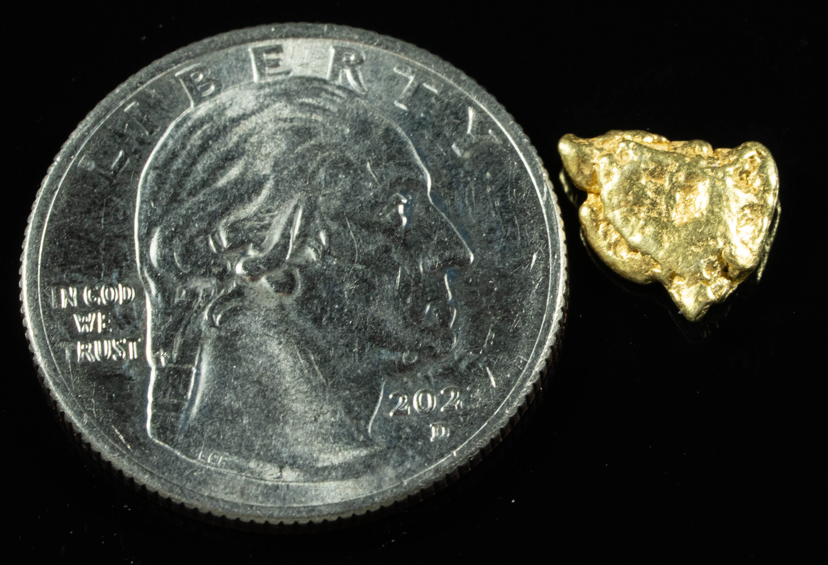 #10 Alaskan BC Natural Gold Nugget 1.25 Grams Genuine