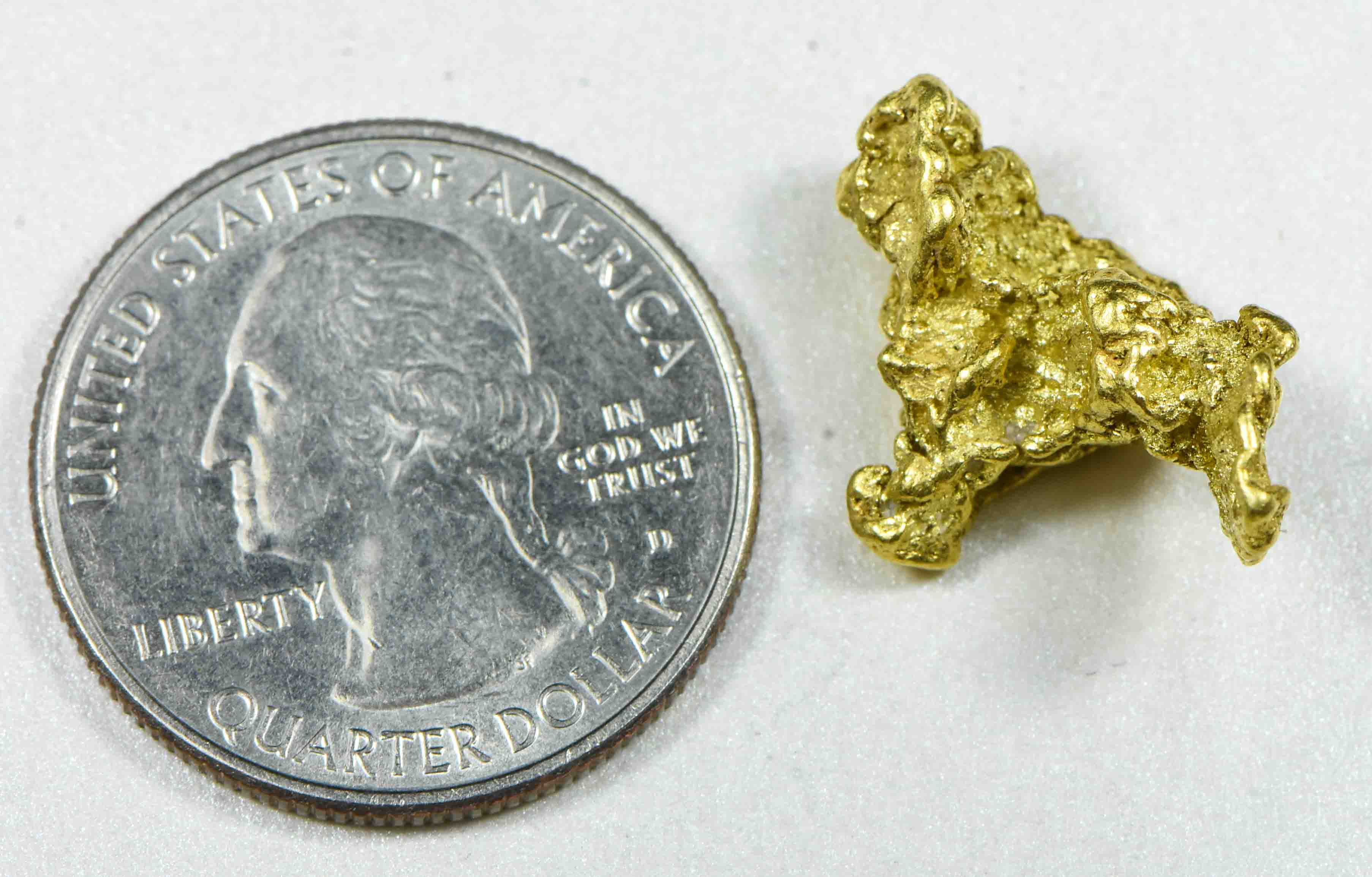 #372 Alaskan BC Natural Gold Nugget 5.93 Grams Genuine