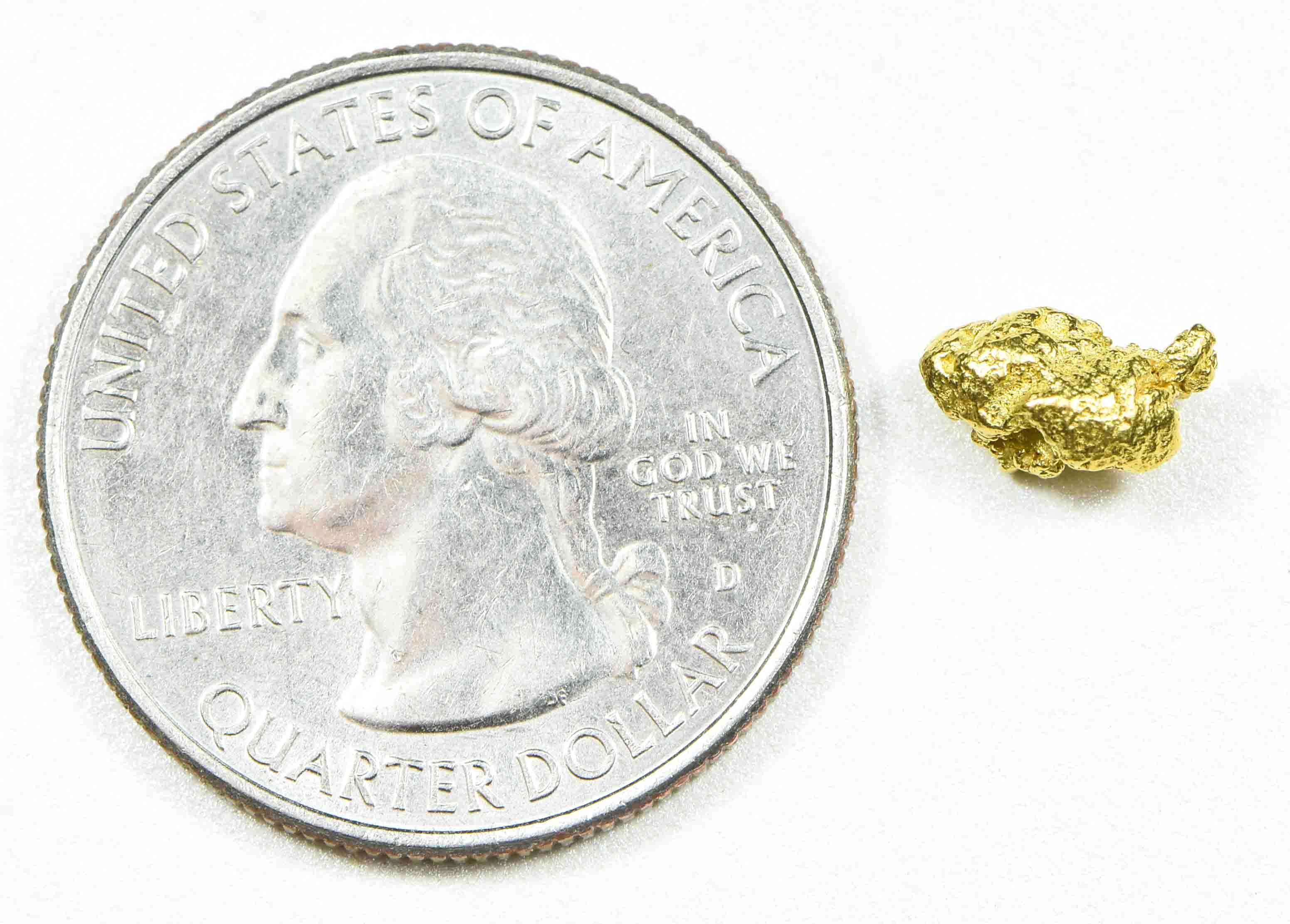 #89 Alaskan BC Natural Gold Nugget .73 Grams Genuine