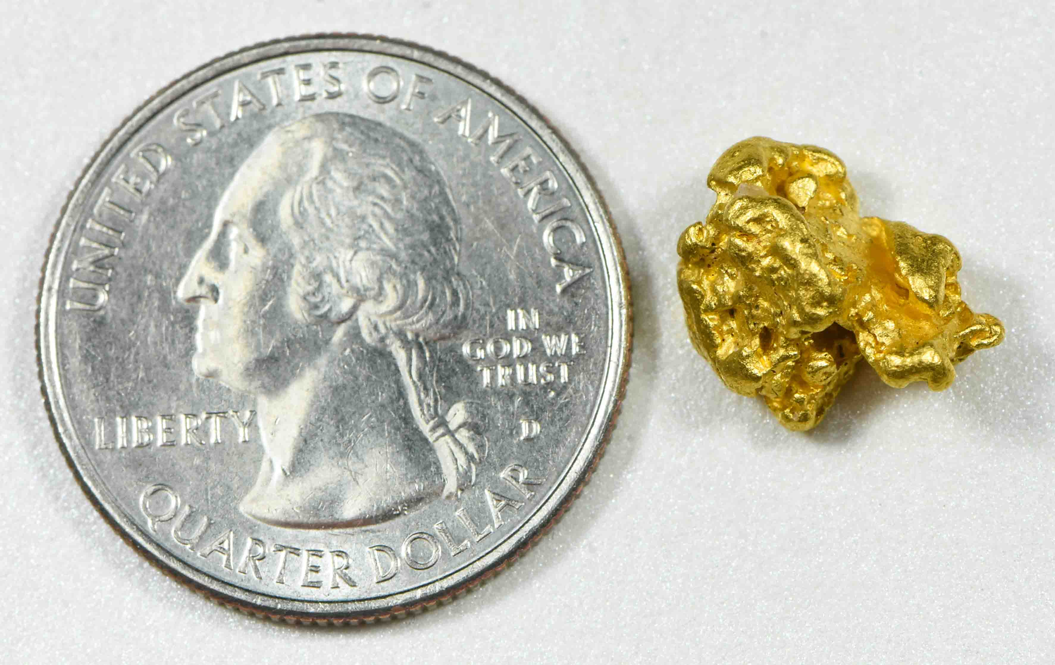 #921 Natural Gold Nugget Australian 4.04 Grams Genuine