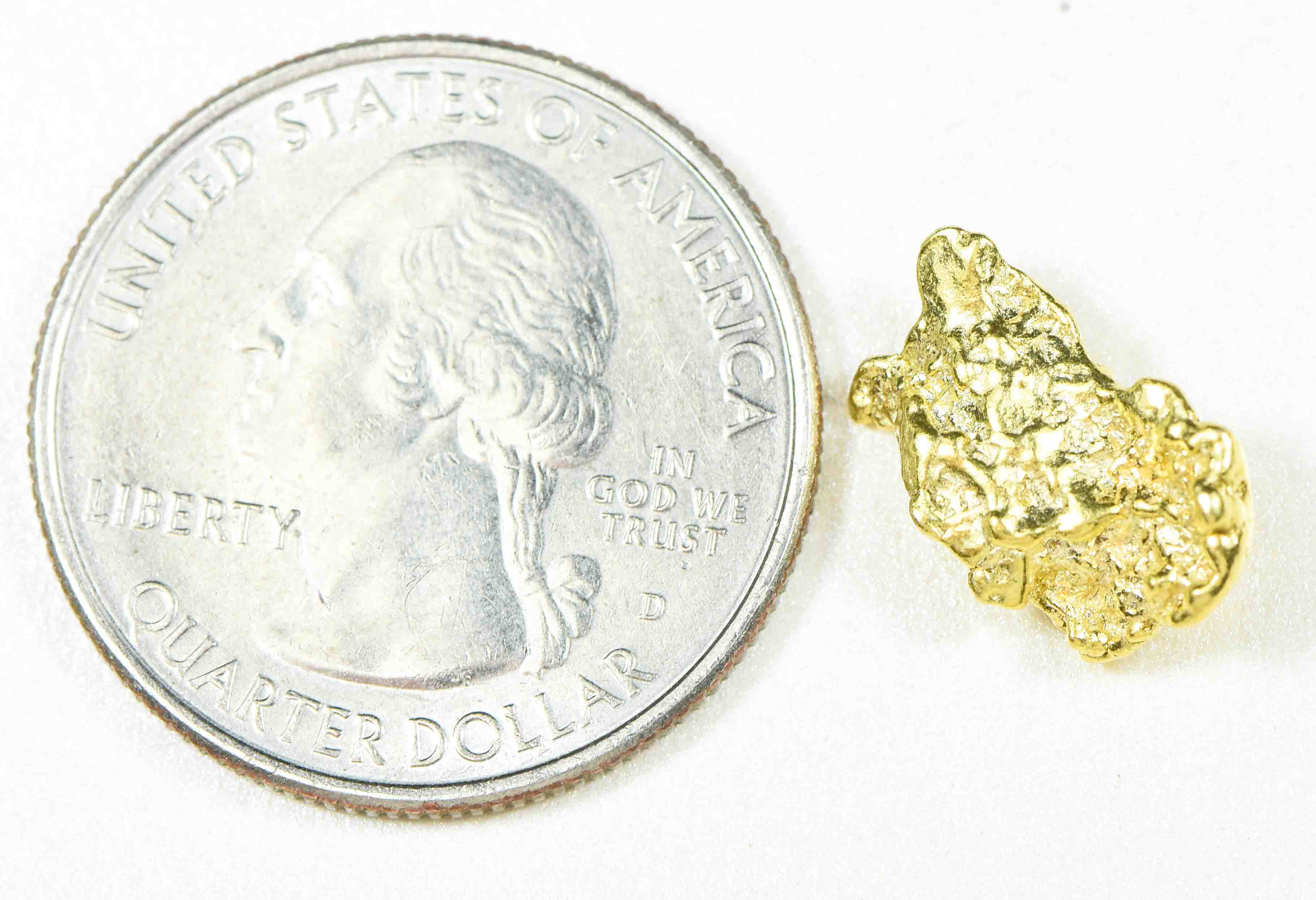 #274 Alaskan BC Natural Gold Nugget 2.45 Grams Genuine