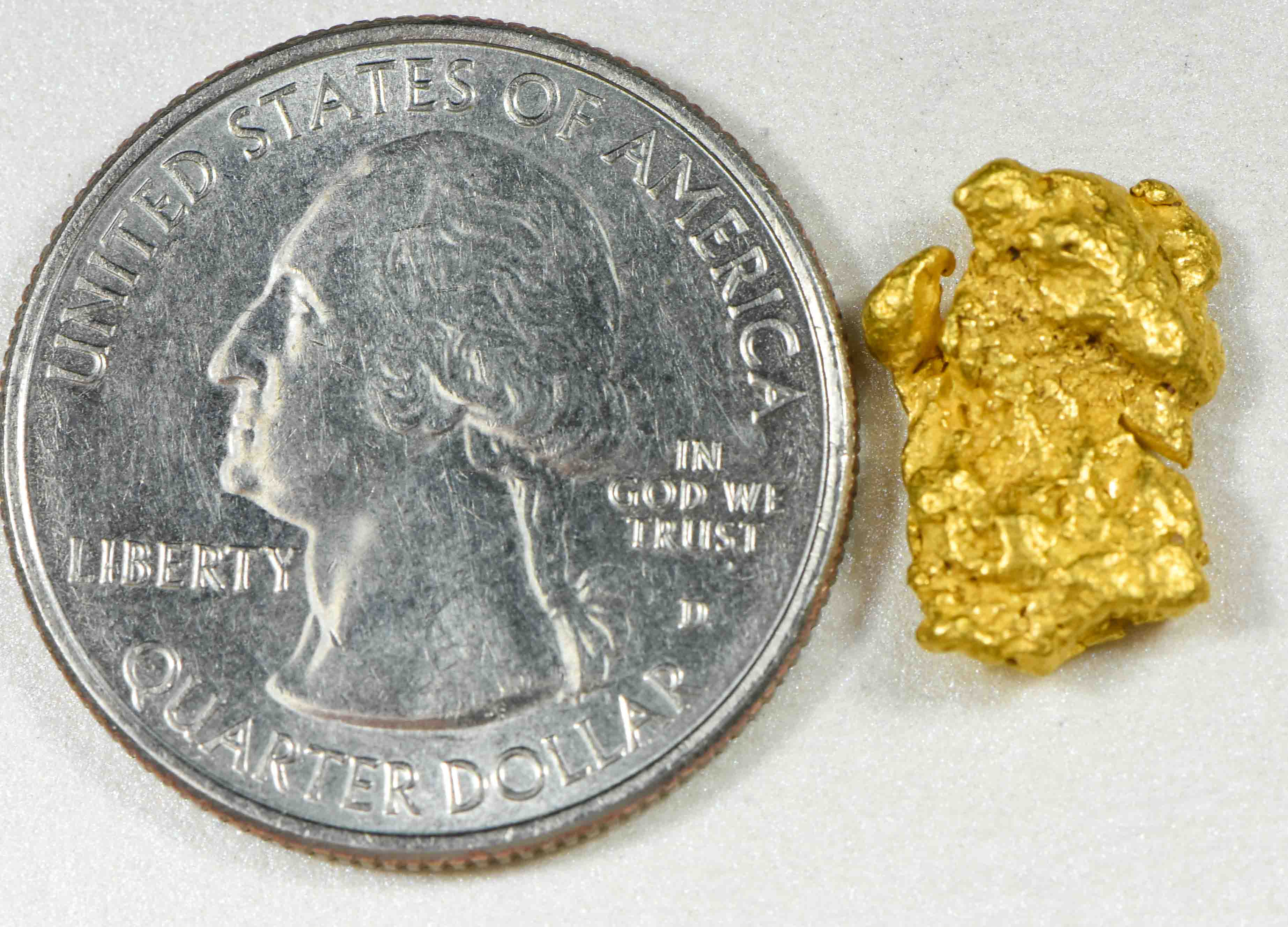 #974 Natural Gold Nugget Australian 3.17 Grams Genuine