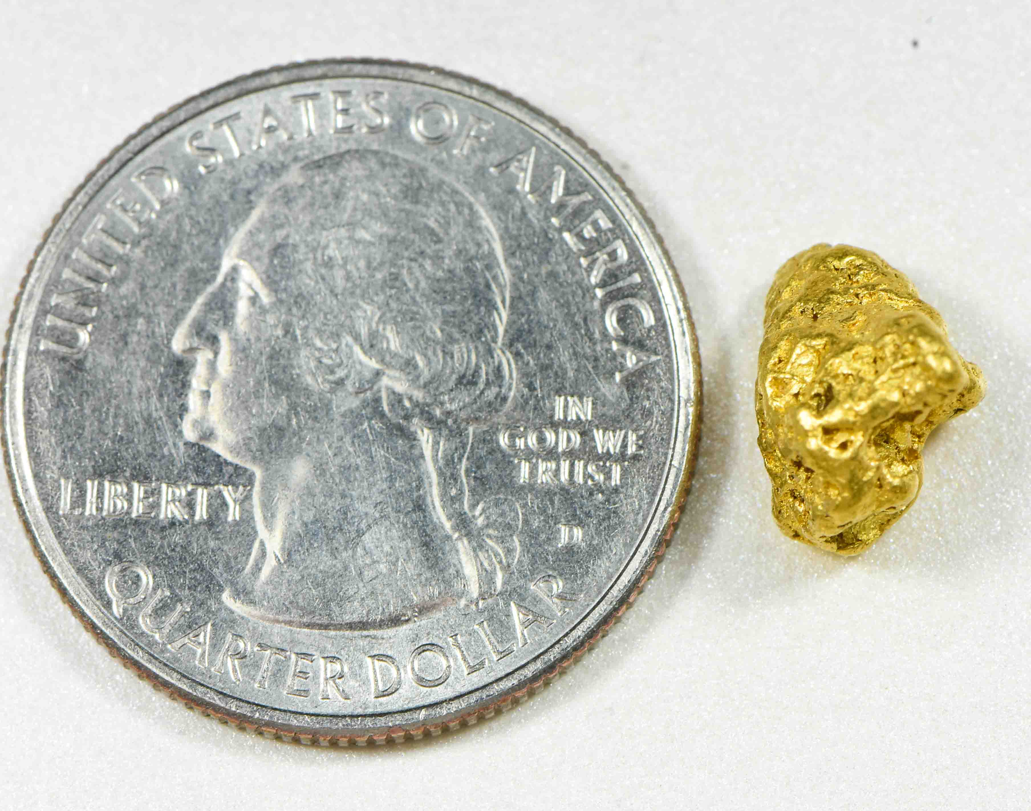 #980 Natural Gold Nugget Australian 2.67 Grams Genuine