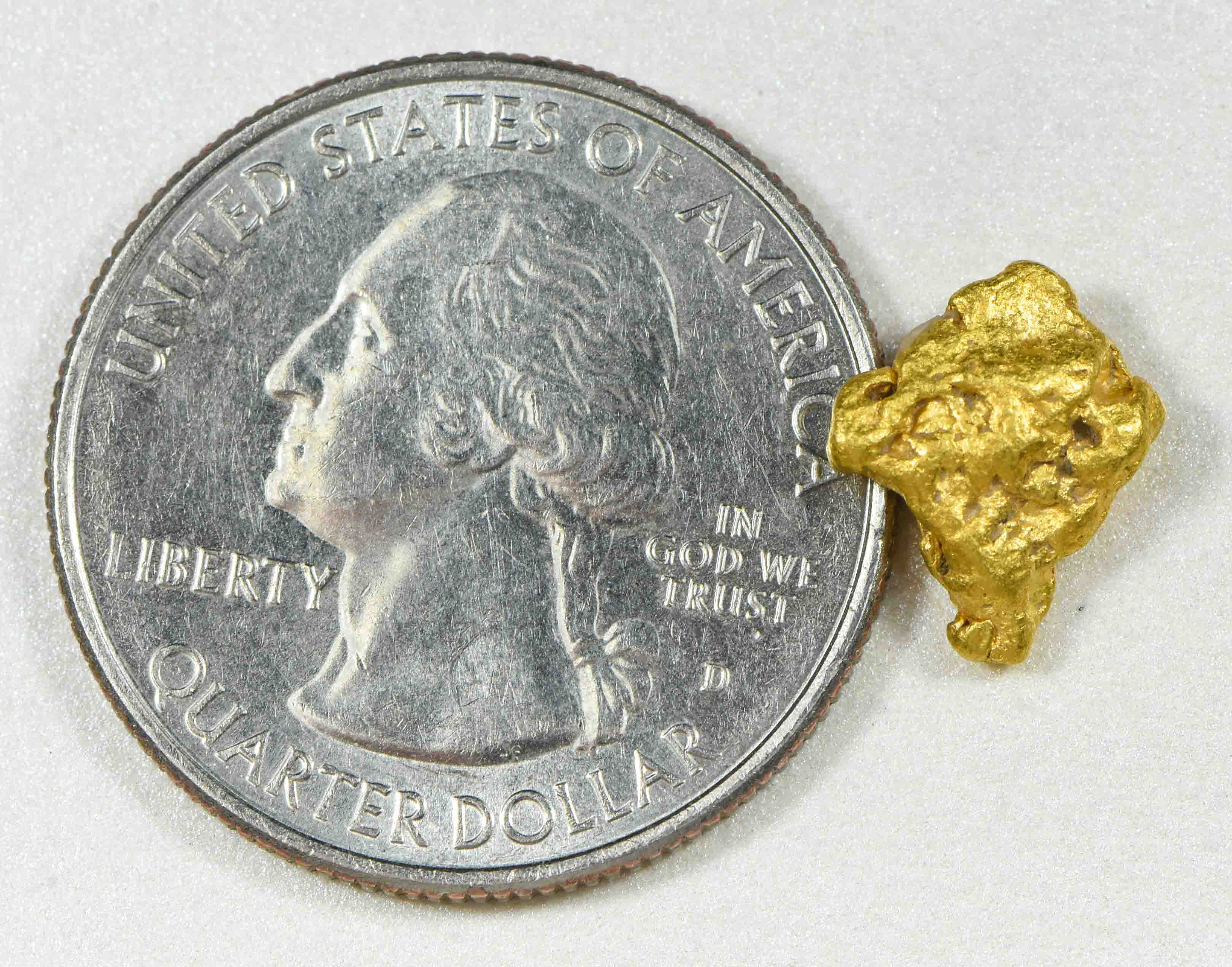 #1011 Natural Gold Nugget Australian 2.10 Grams Genuine