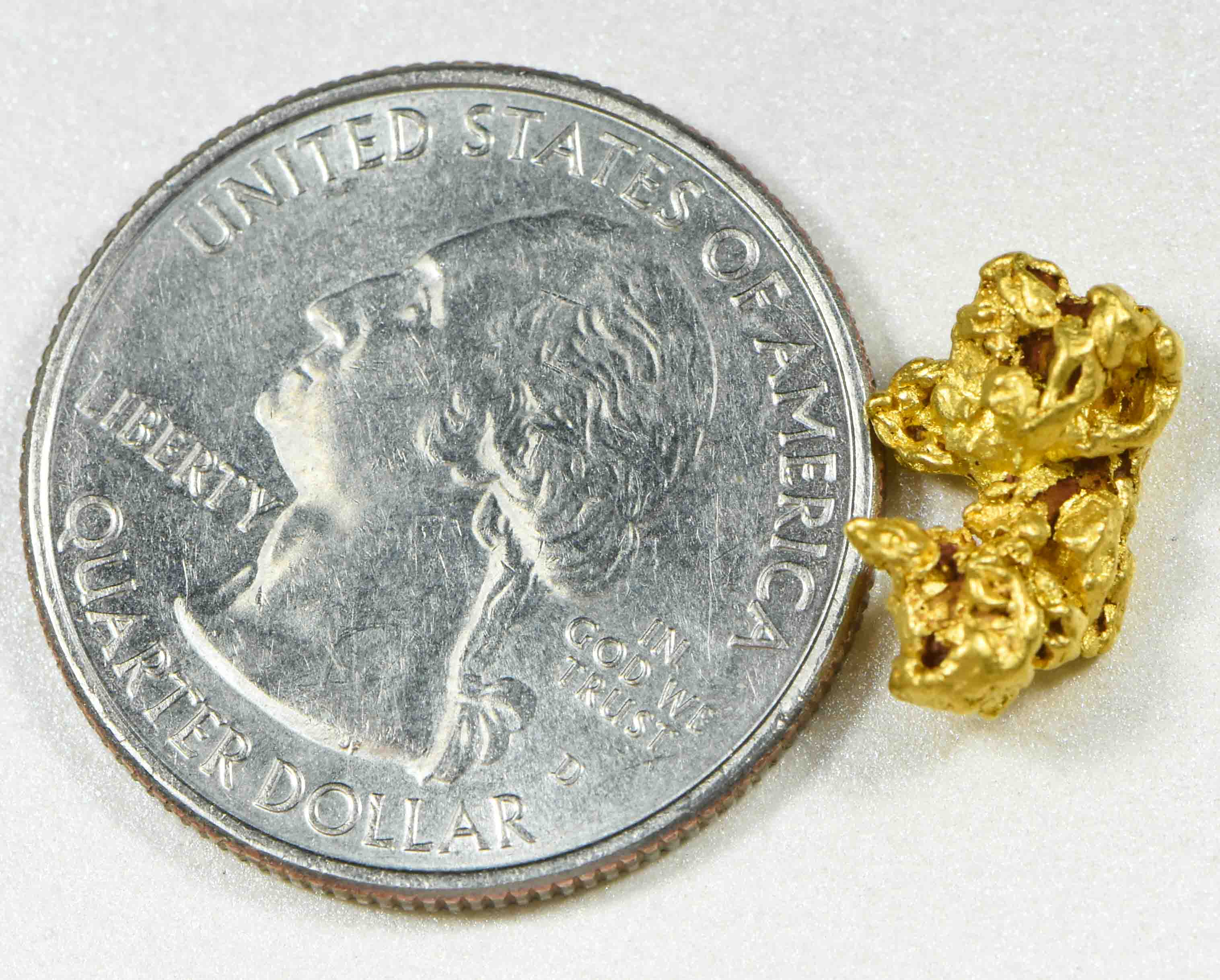 #1018 Natural Gold Nugget Australian 2.32 Grams Genuine