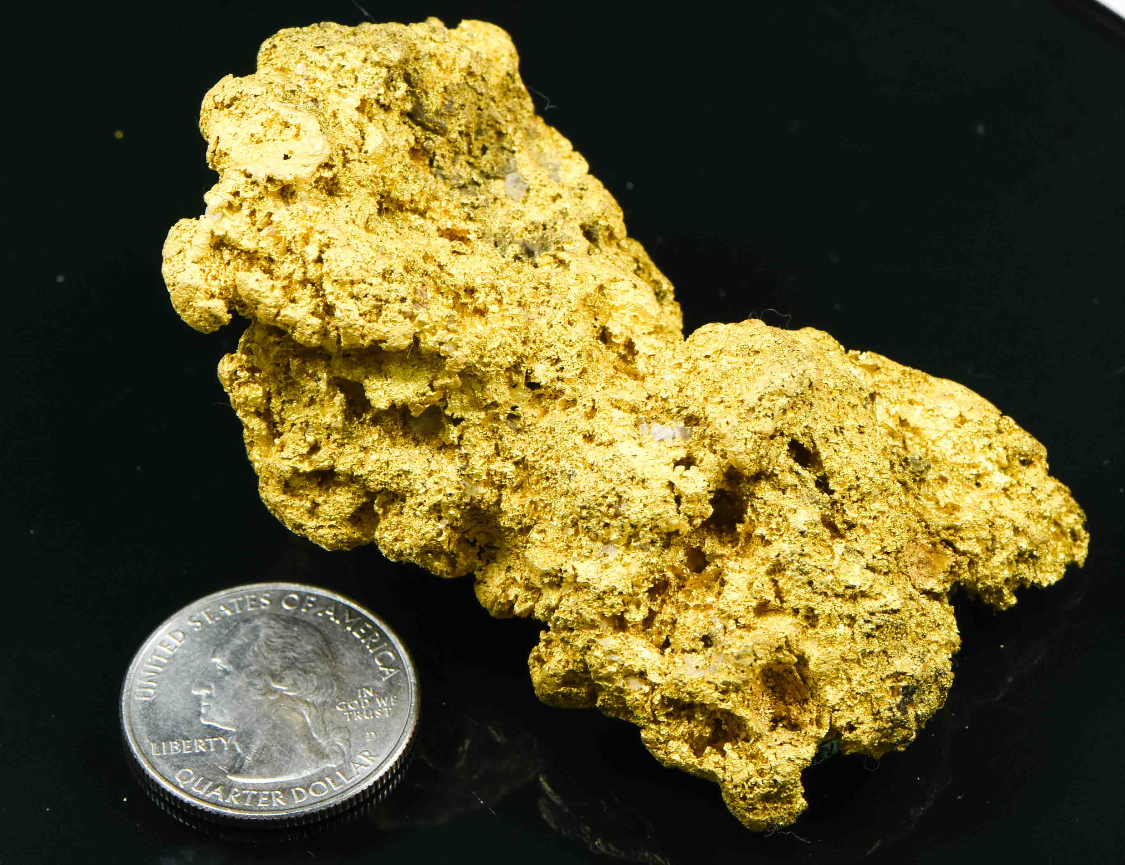 Large Natural Gold Nugget Australian 245.39 Grams 7.89 Troy Ounces Very Rare