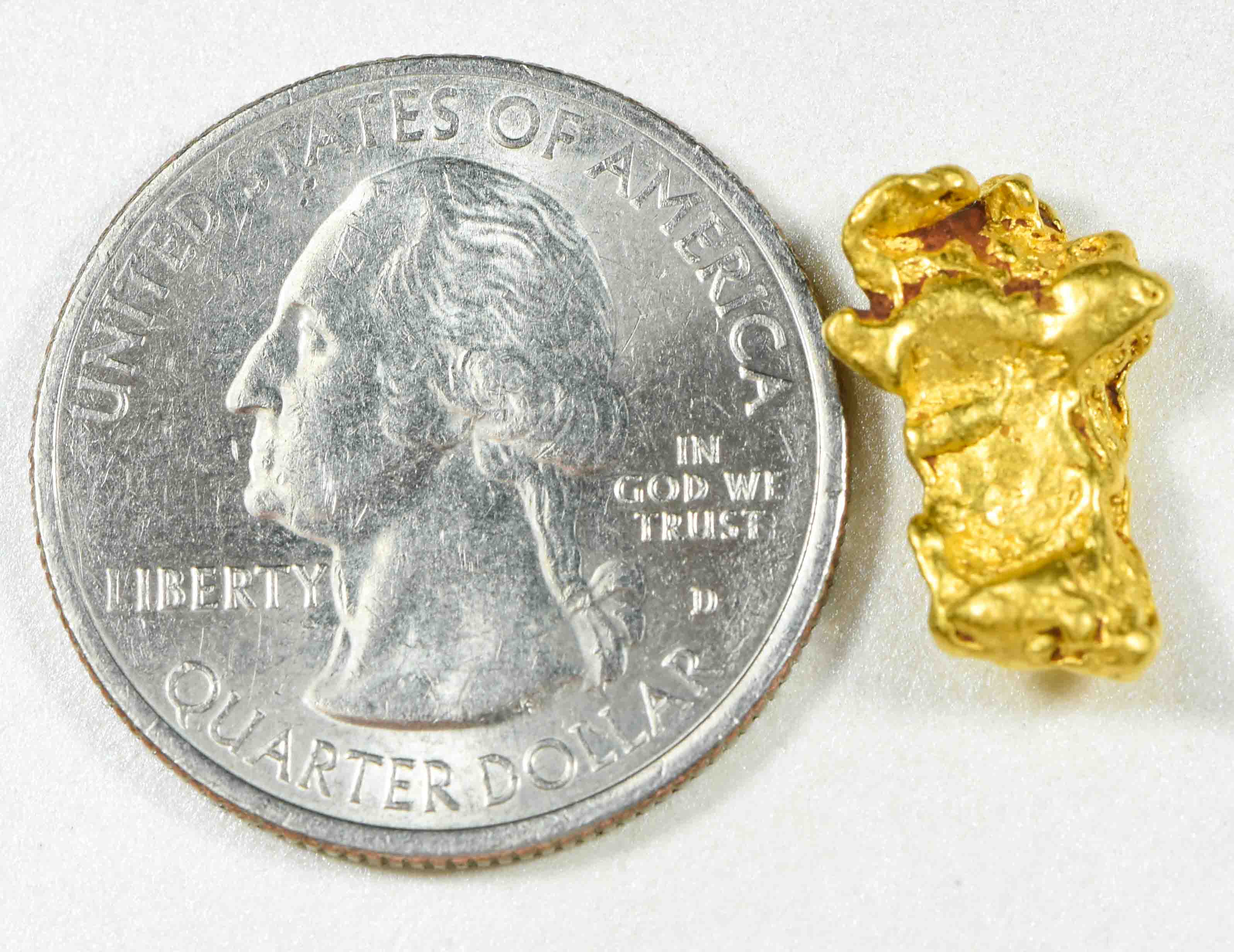 #1058 Natural Gold Nugget Australian 3.30 Grams Genuine