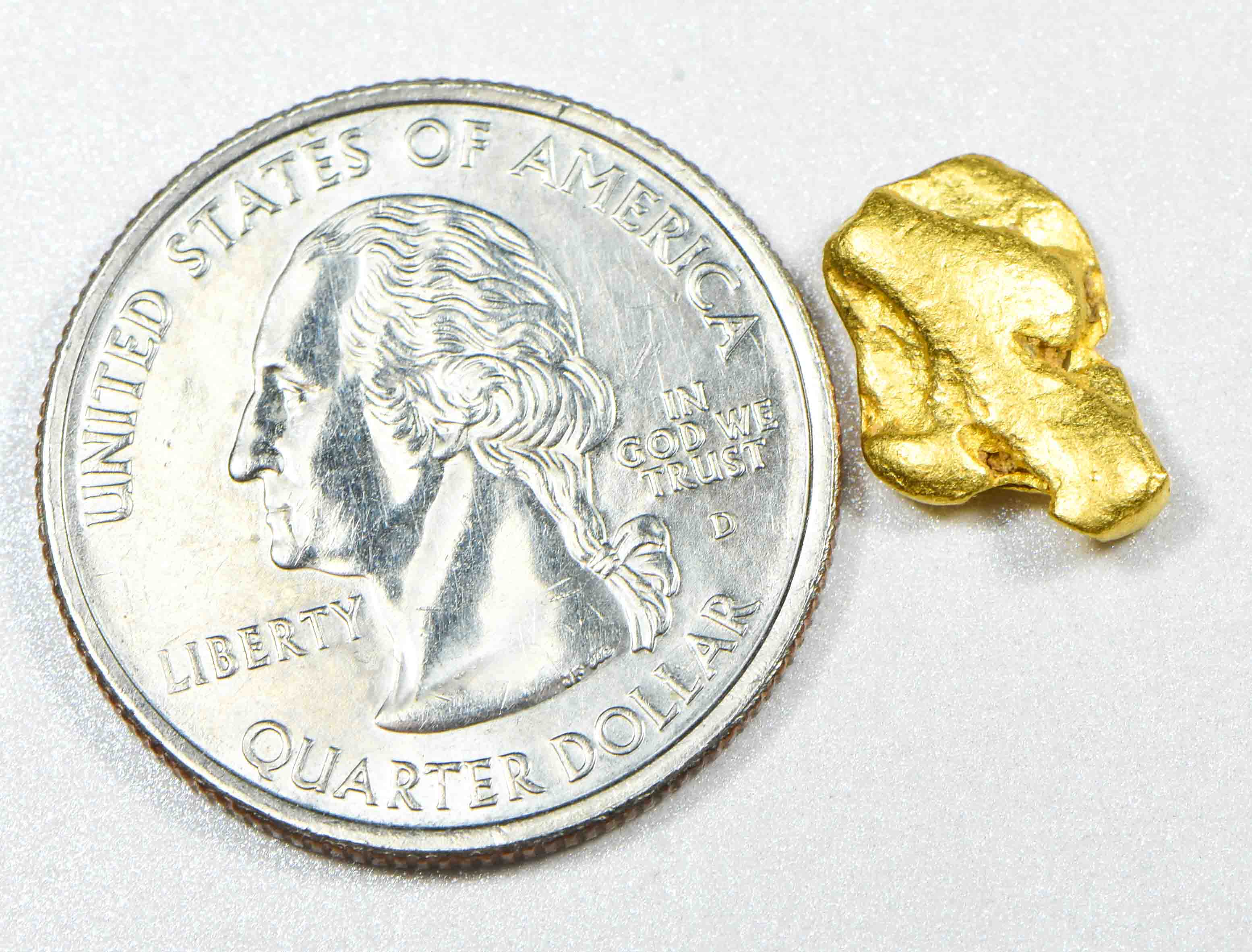 #998 Natural Gold Nugget Australian 2.17 Grams Genuine