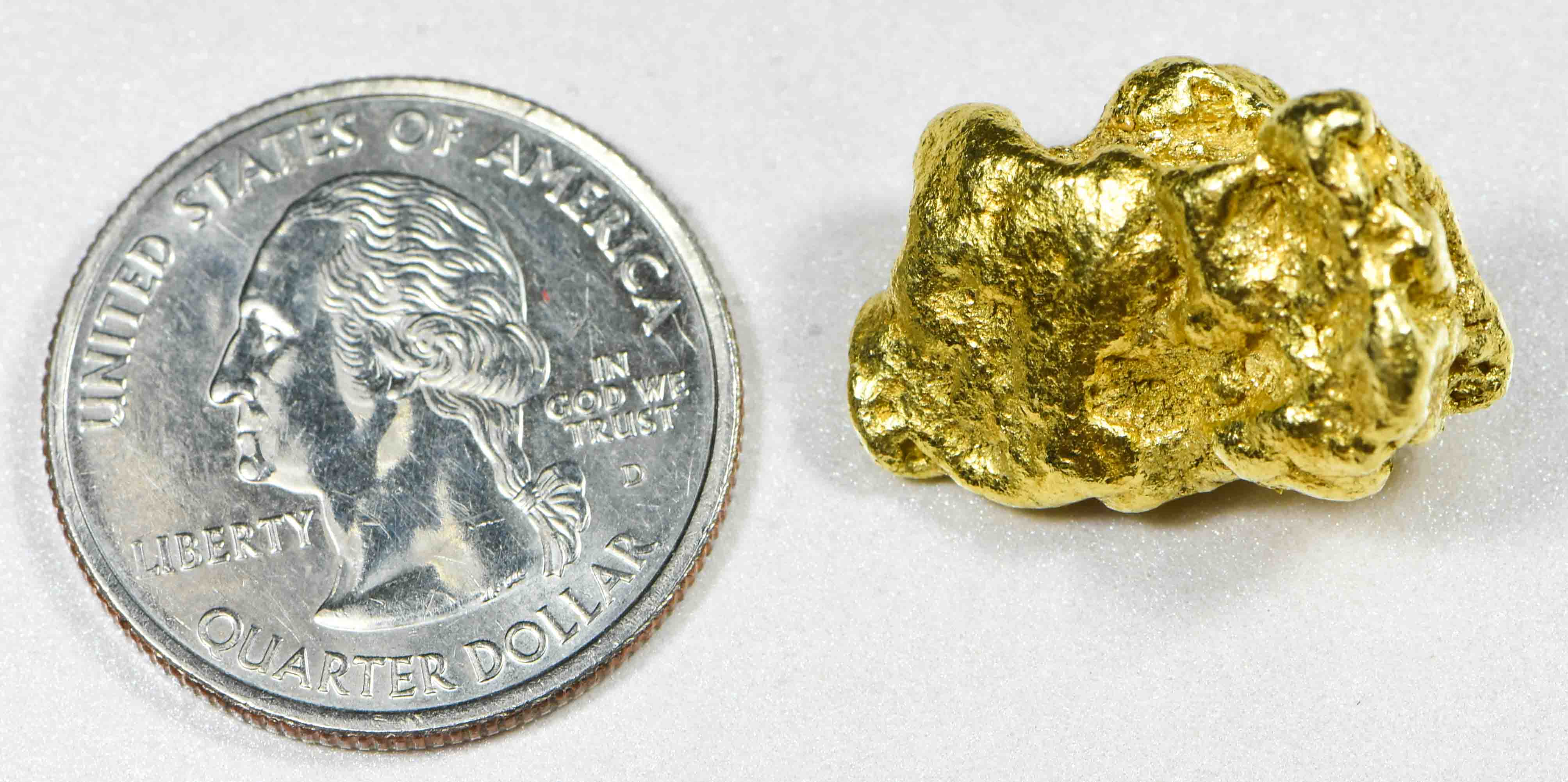 #1 California Natural Gold Nugget 17.38 Grams