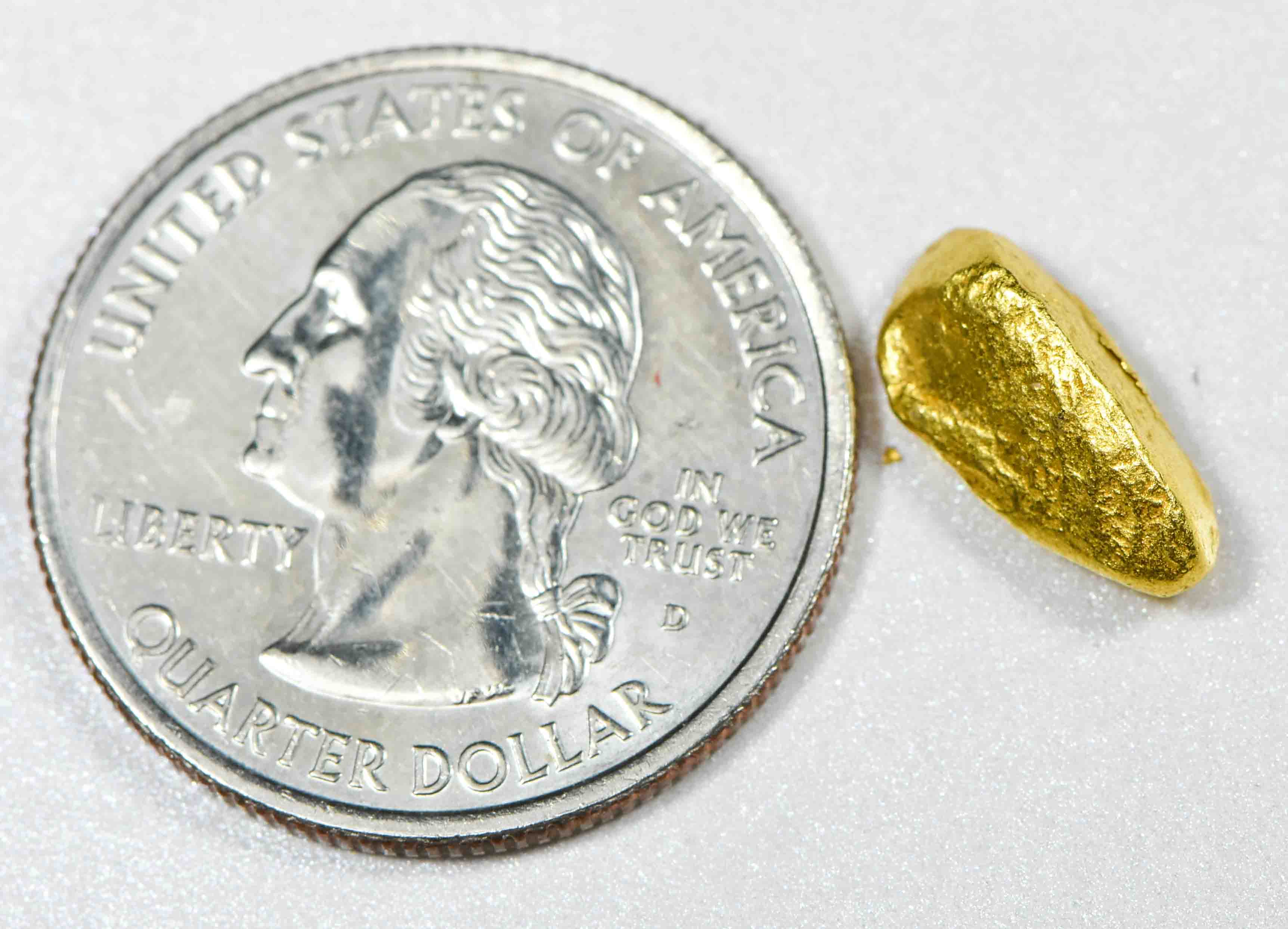 #6 California Natural Gold Nugget 3.26 Grams