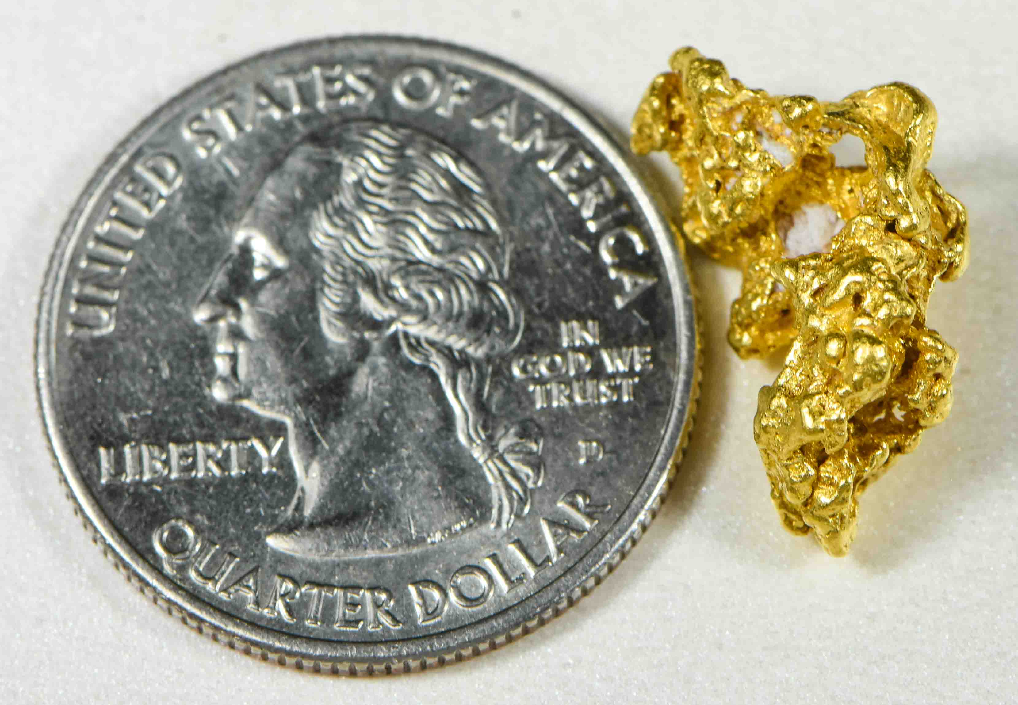 #1082 Natural Gold Nugget Australian 5.16 Grams Genuine