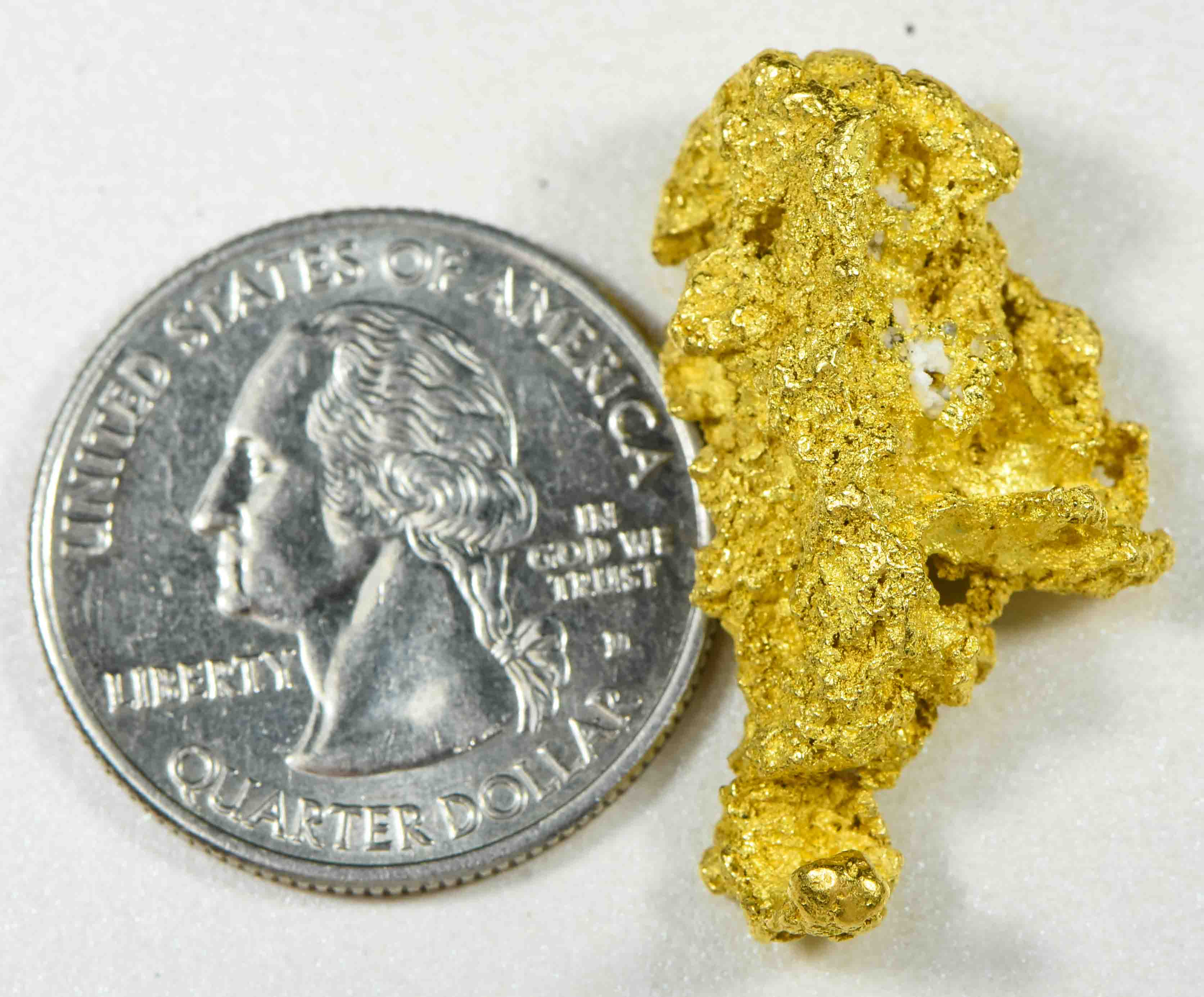 #1092 Natural Gold Nugget Australian 14.72 Grams Genuine