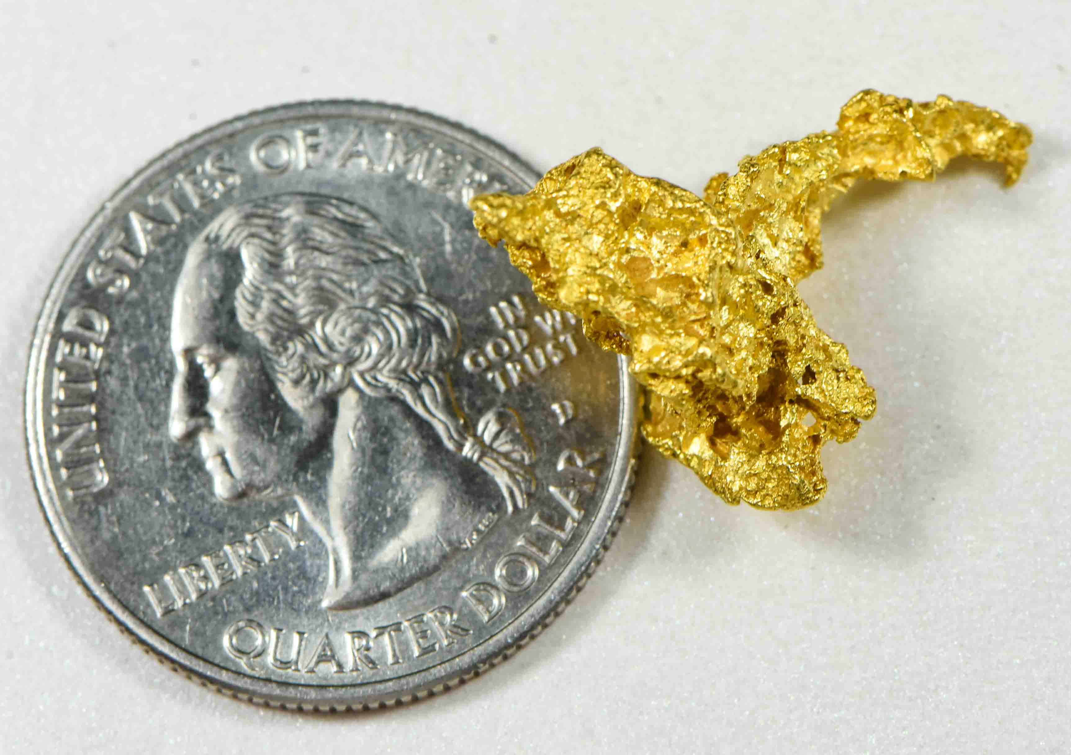 #1093 Natural Gold Nugget Australian 5.49 Grams Genuine