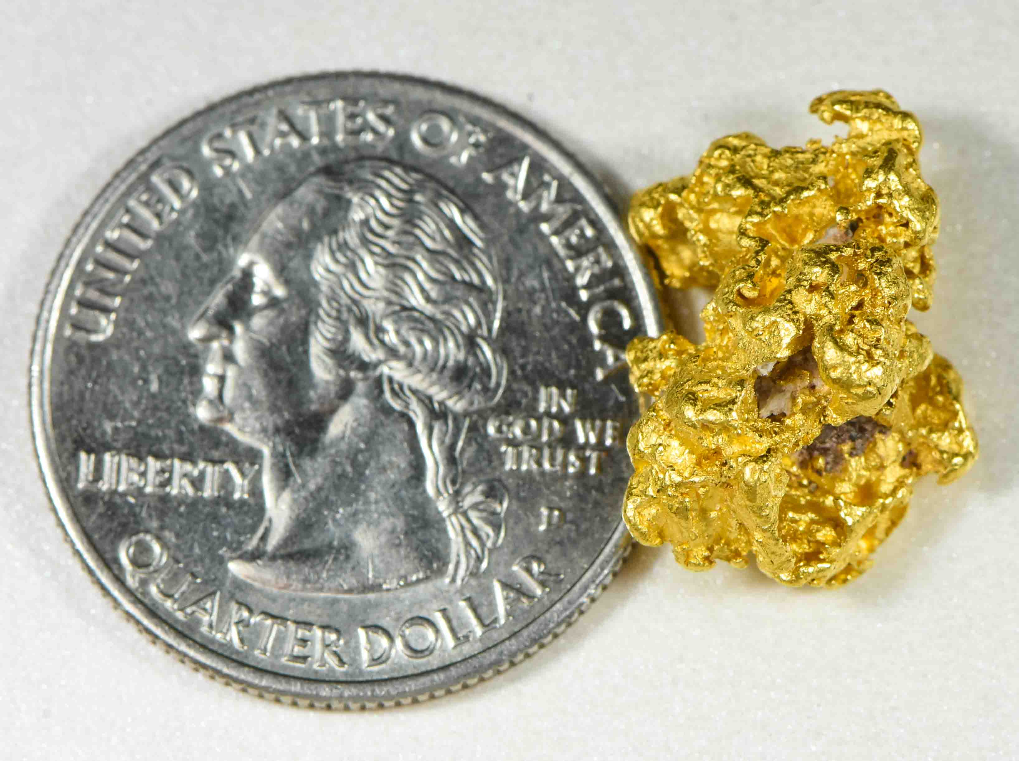 #1086 Natural Gold Nugget Australian 6.95 Grams Genuine