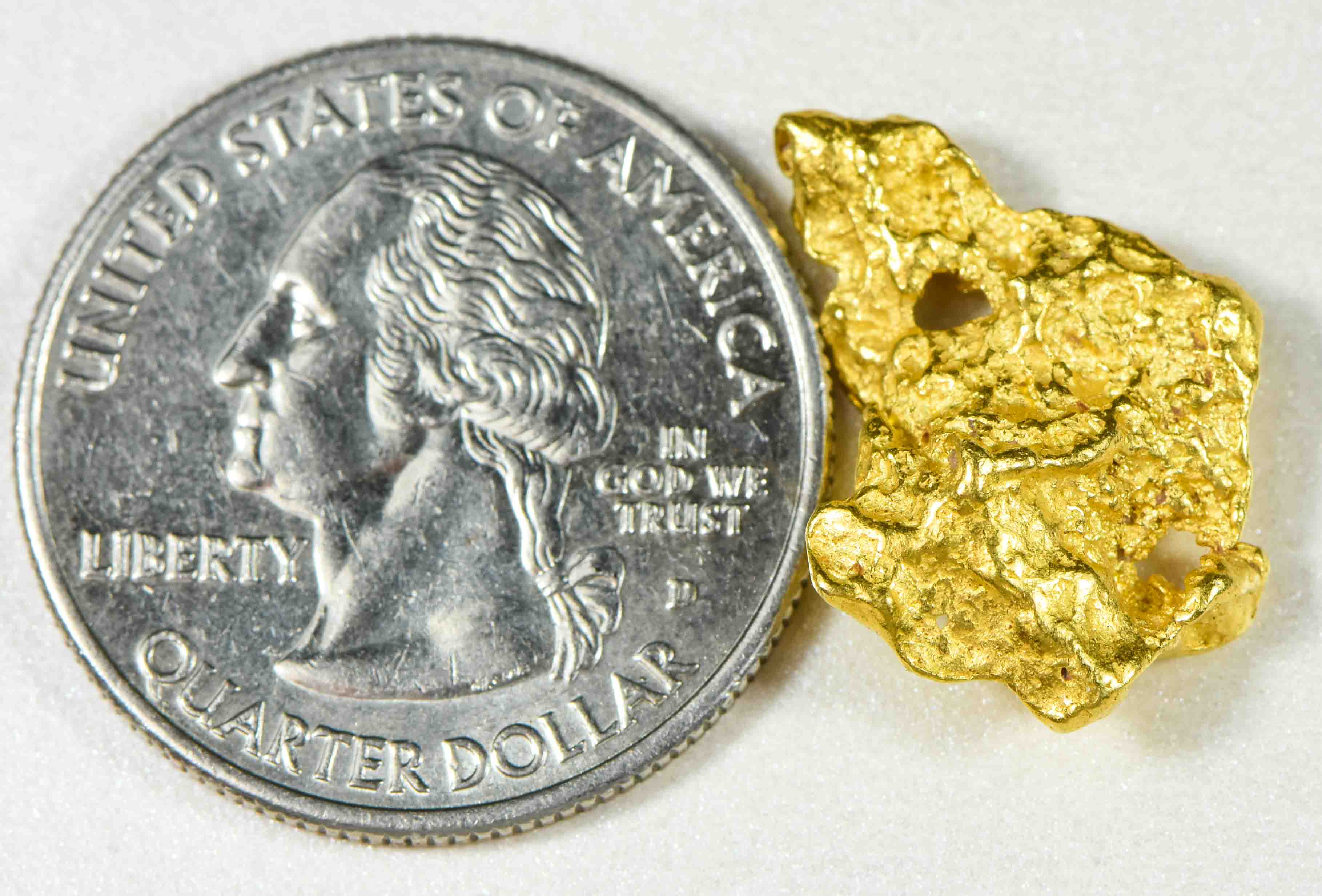 #1090 Natural Gold Nugget Australian 5.91 Grams Genuine