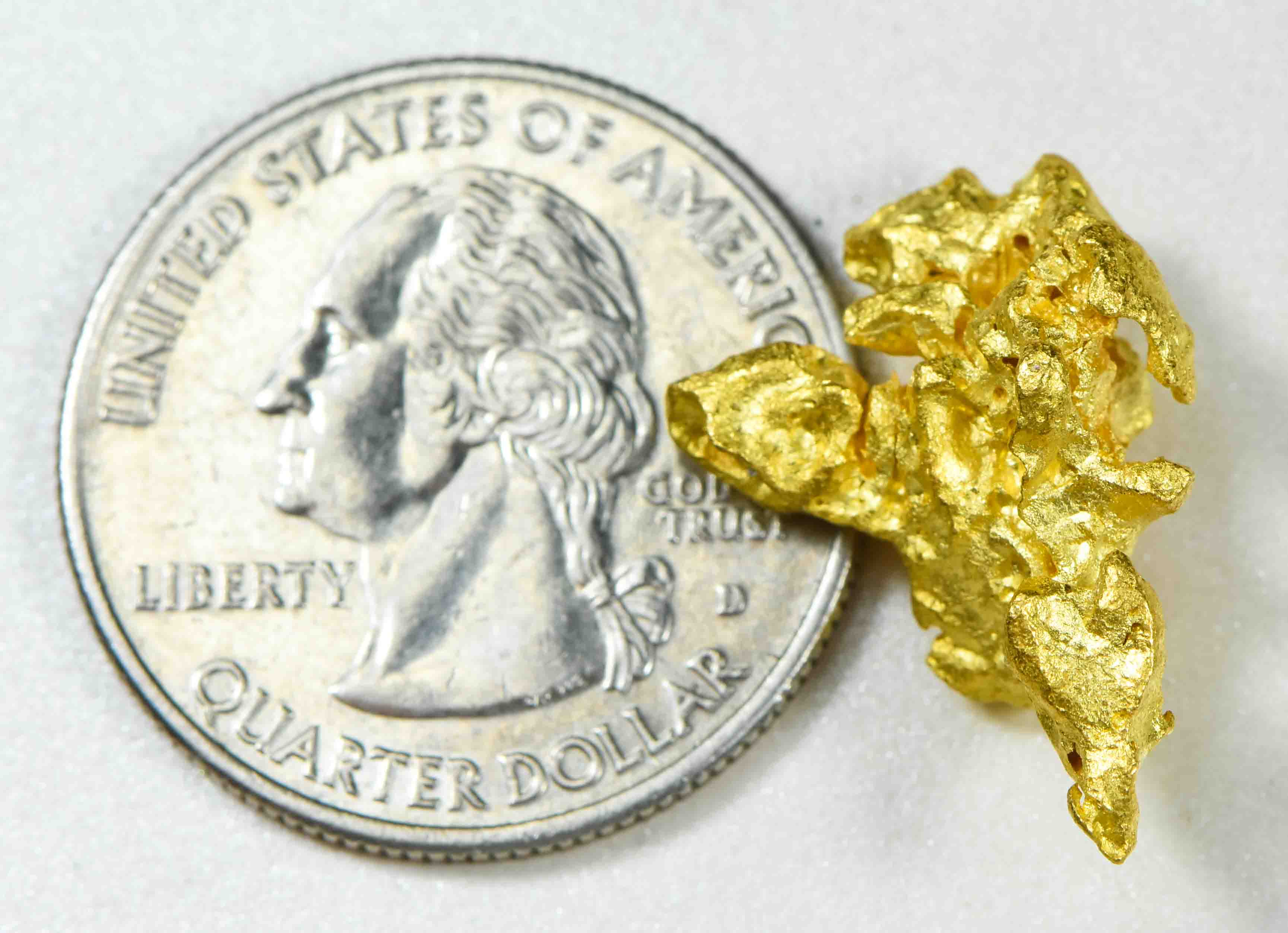 #1151 Natural Gold Nugget Australian 6.06 Grams Genuine