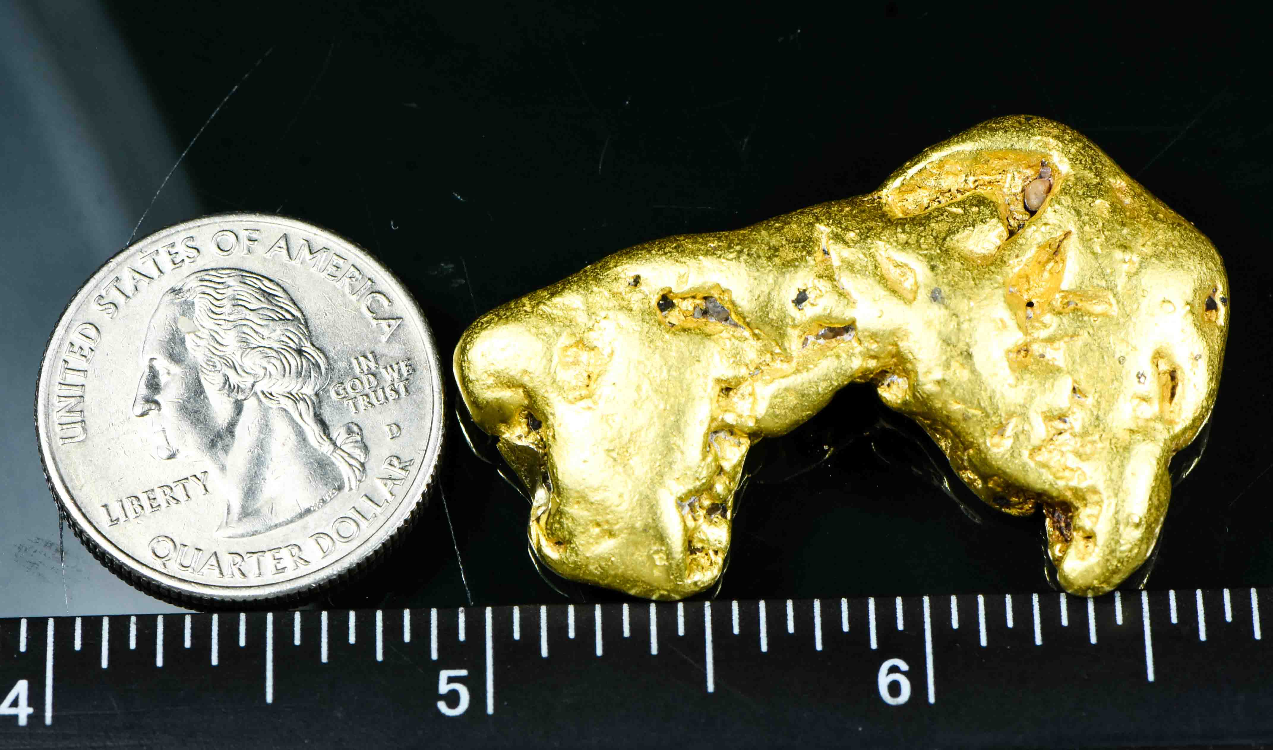 Large California Natural Gold Nugget 54.30 Grams 1.74 Troy Ounces