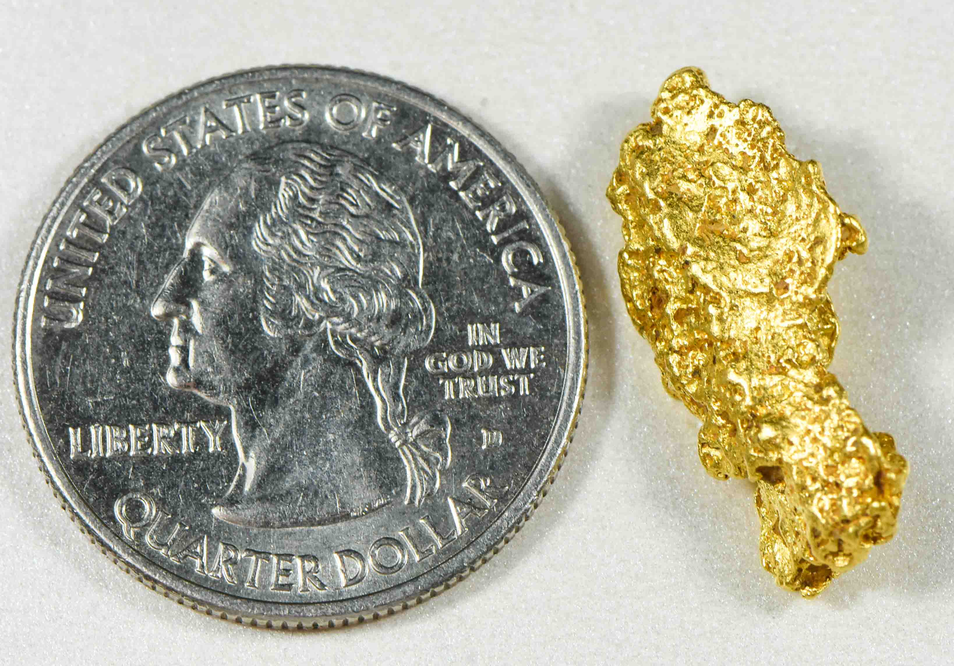 #1081 Natural Gold Nugget Australian 6.08 Grams Genuine