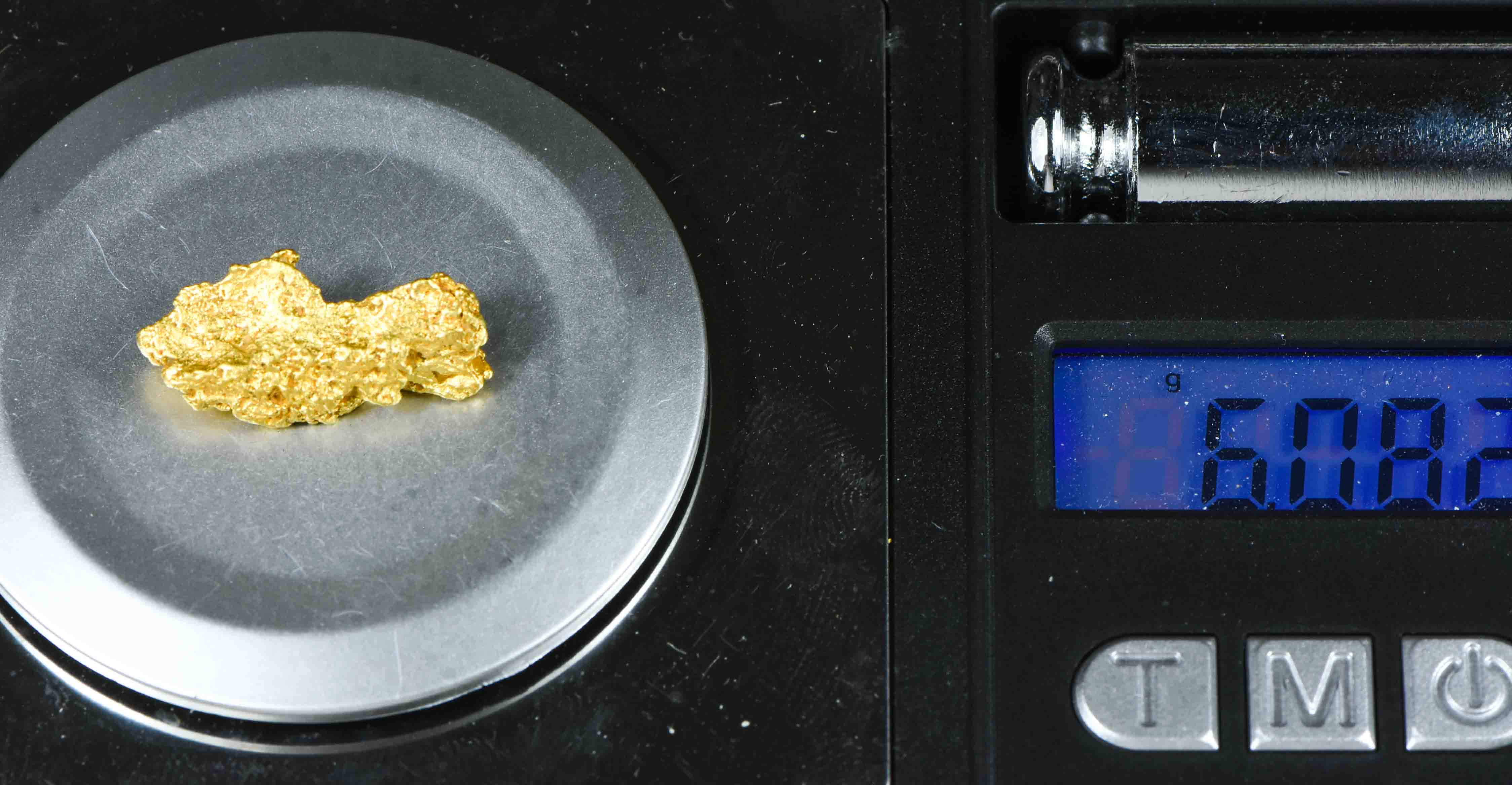 #1081 Natural Gold Nugget Australian 6.08 Grams Genuine