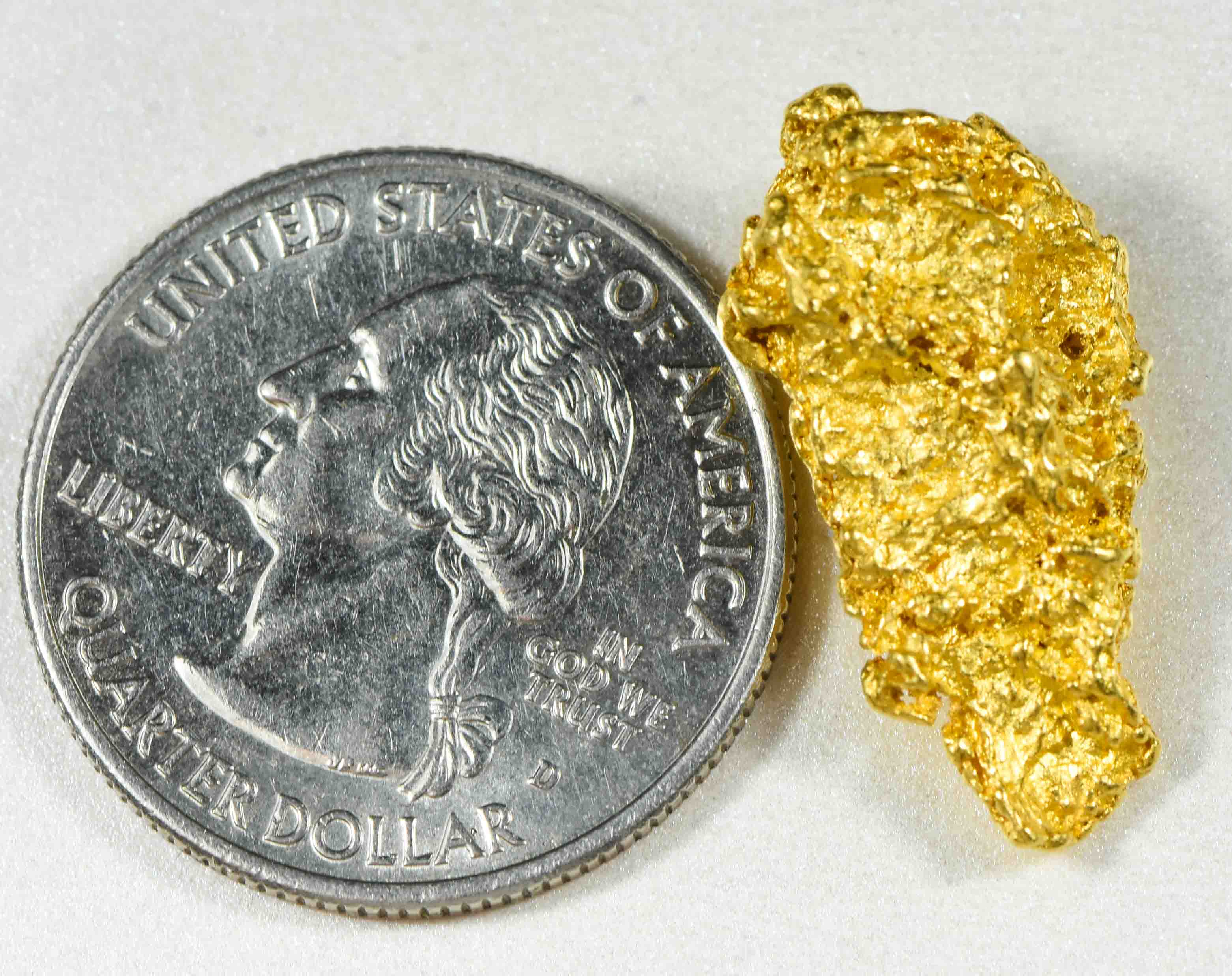 #1091 Natural Gold Nugget Australian 7.56 Grams Genuine