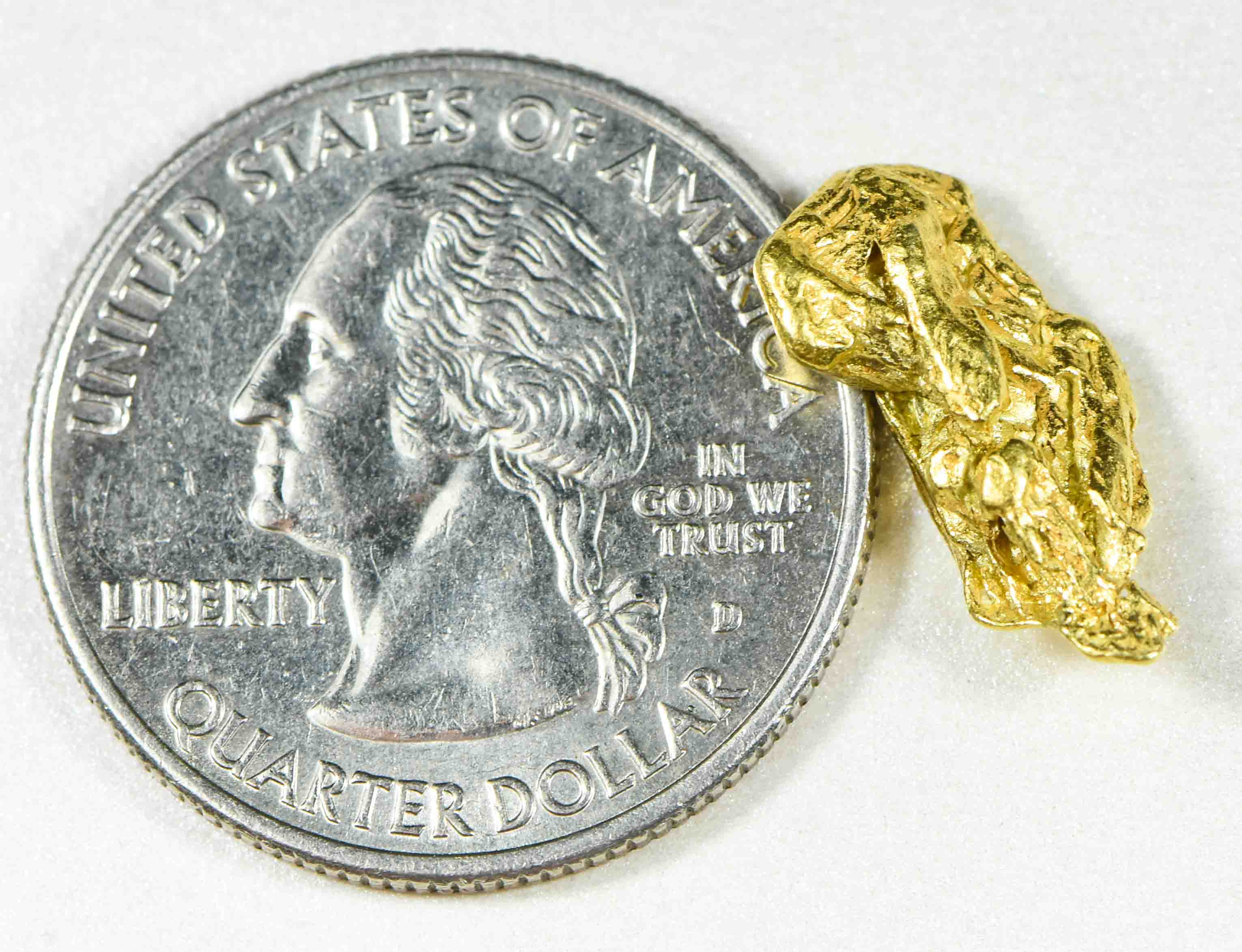 #338 Alaskan BC Natural Gold Nugget 2.57 Grams Genuine