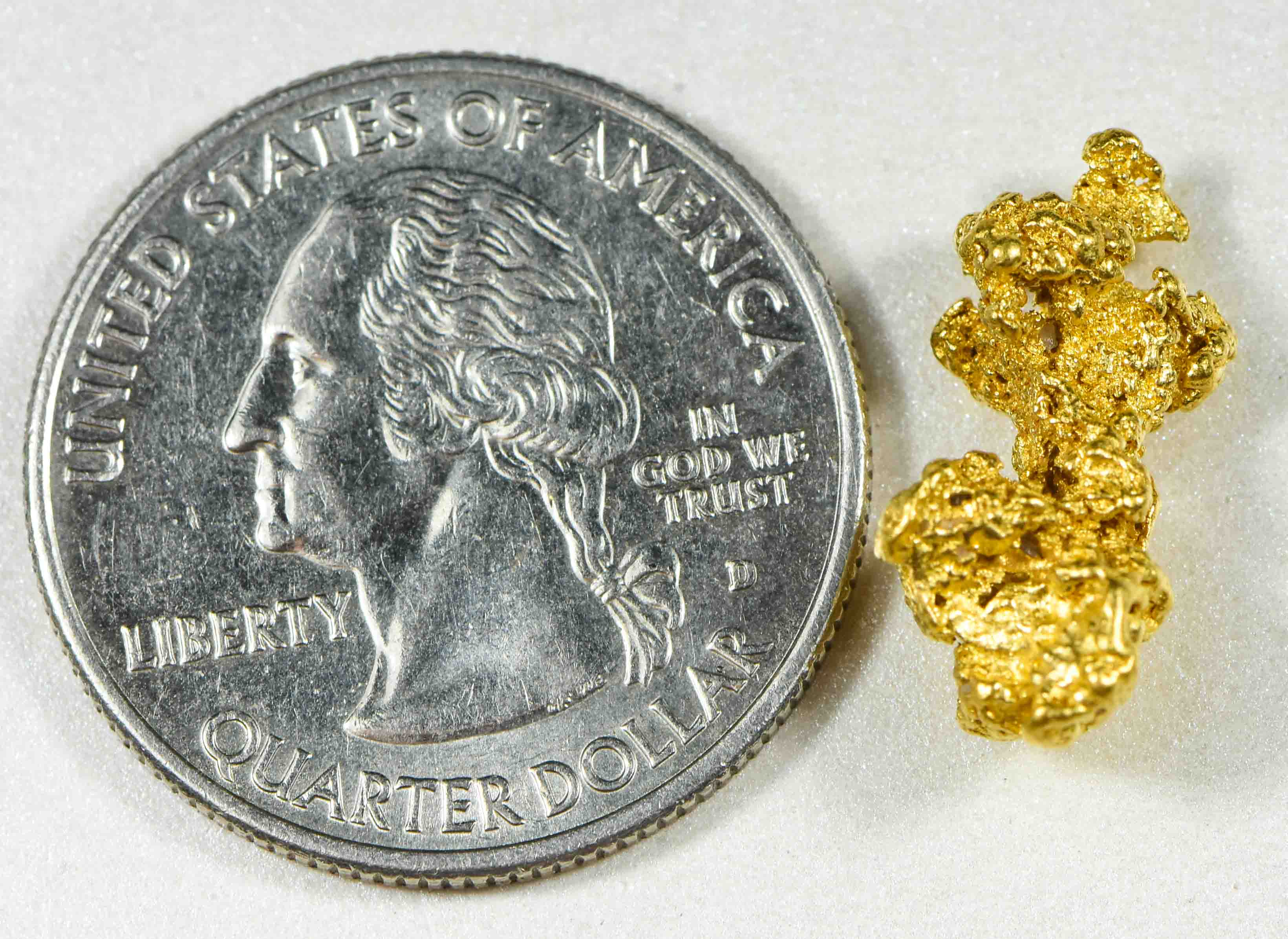 #1002 Natural Gold Nugget Australian 3.30 Grams Genuine