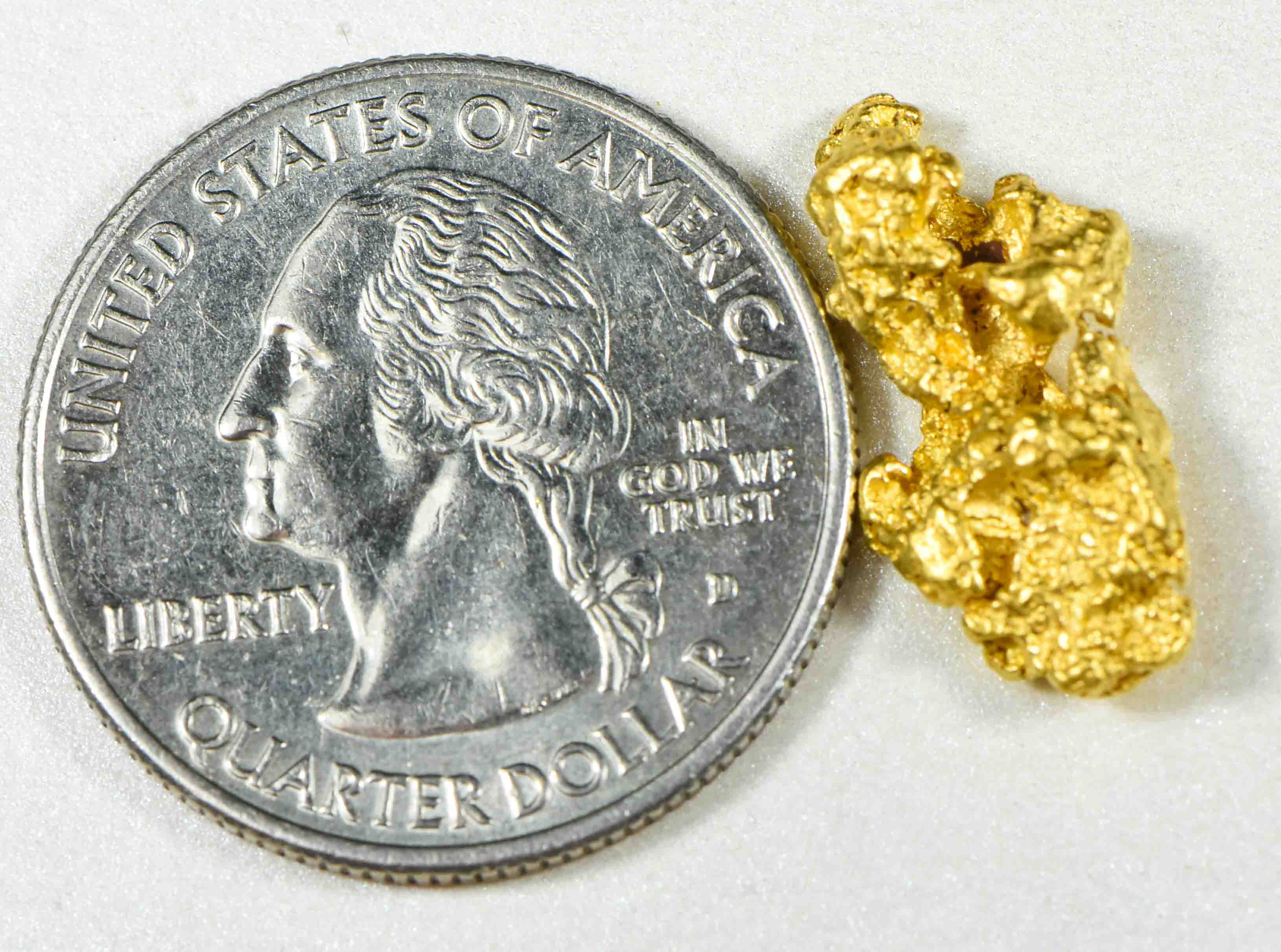 #1012 Natural Gold Nugget Australian 3.66 Grams Genuine