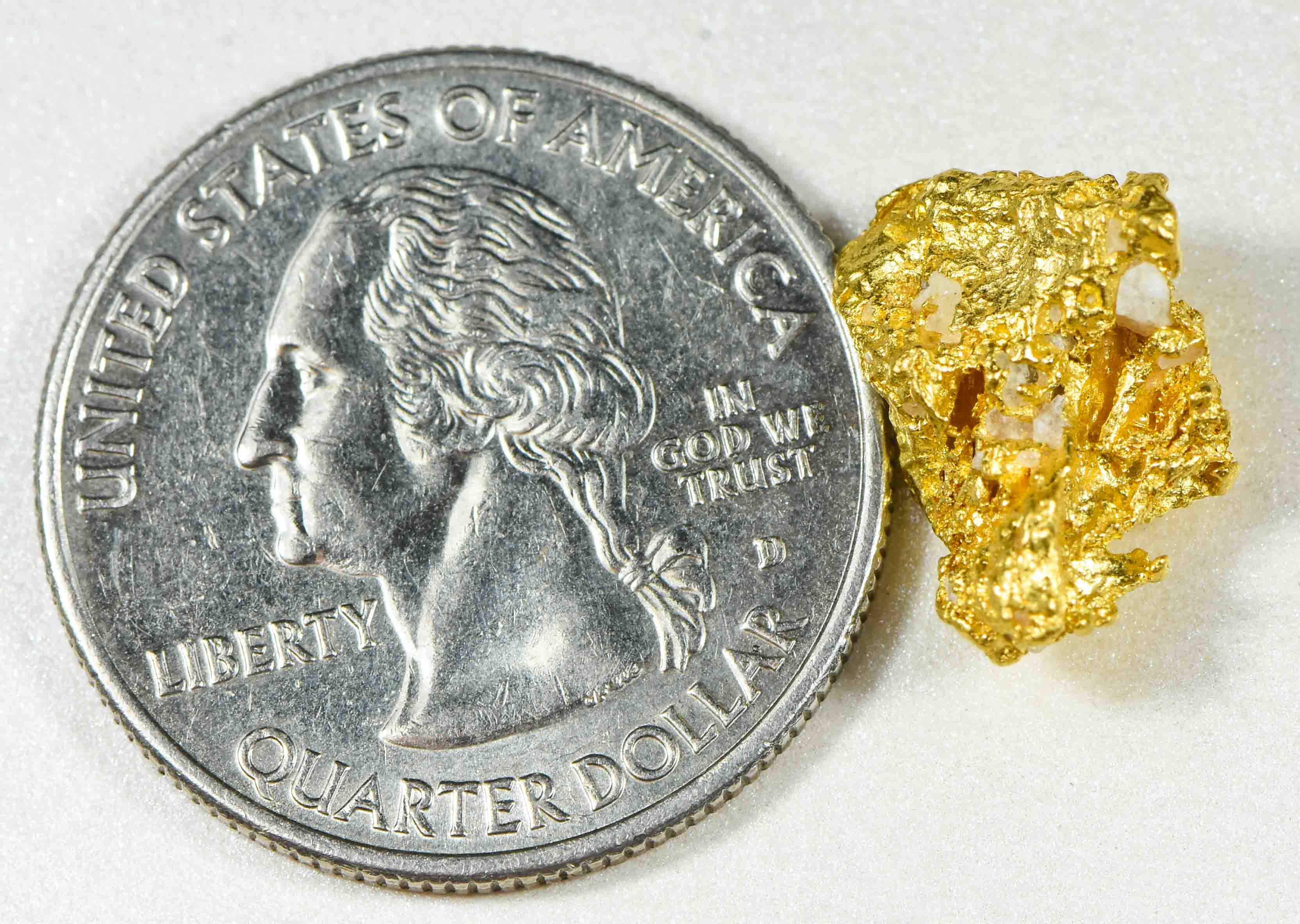 #1034 Natural Gold Nugget Australian 4.31 Grams Genuine