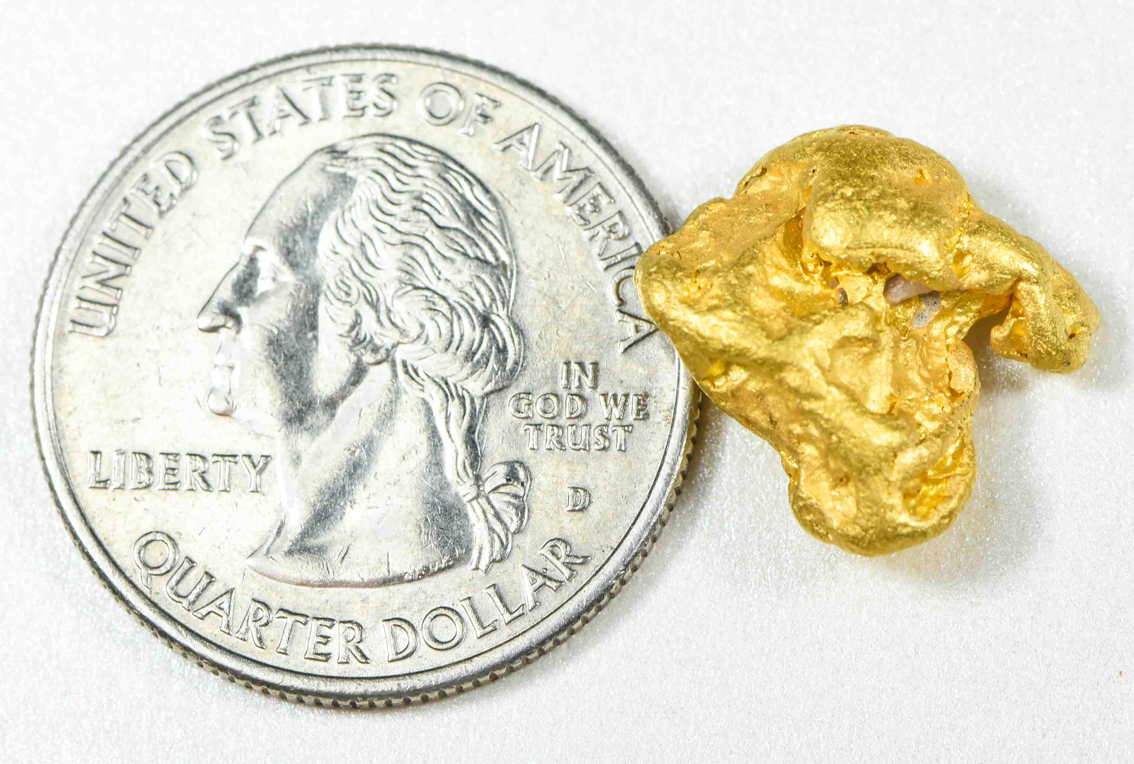 #1105 Natural Gold Nugget Australian 8.54 Grams Genuine