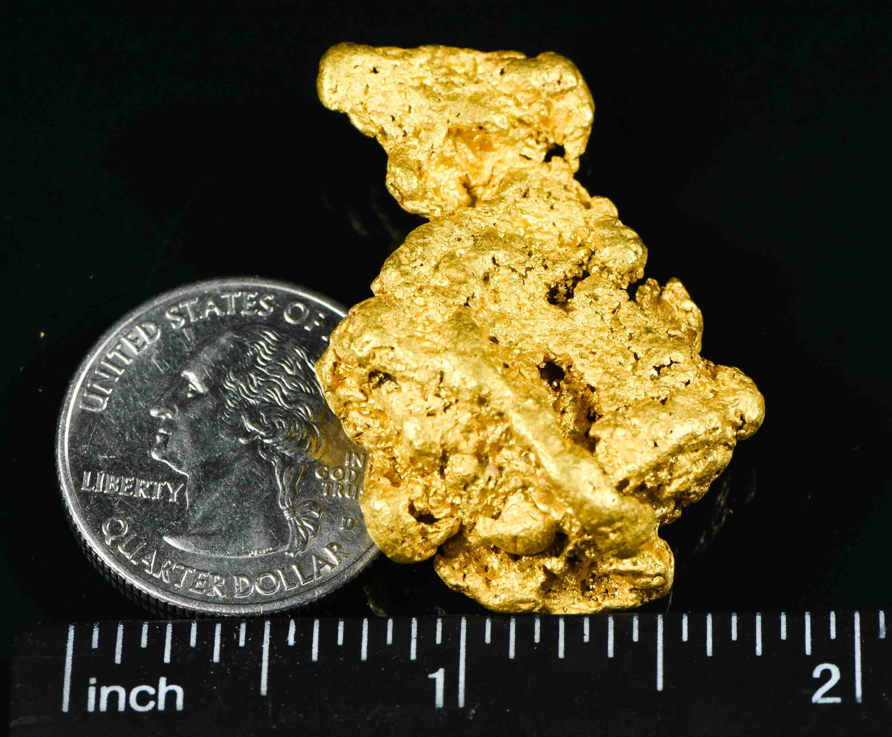 Large Australian Gold Nugget 62.58 Grams 2.01 Troy Ounces