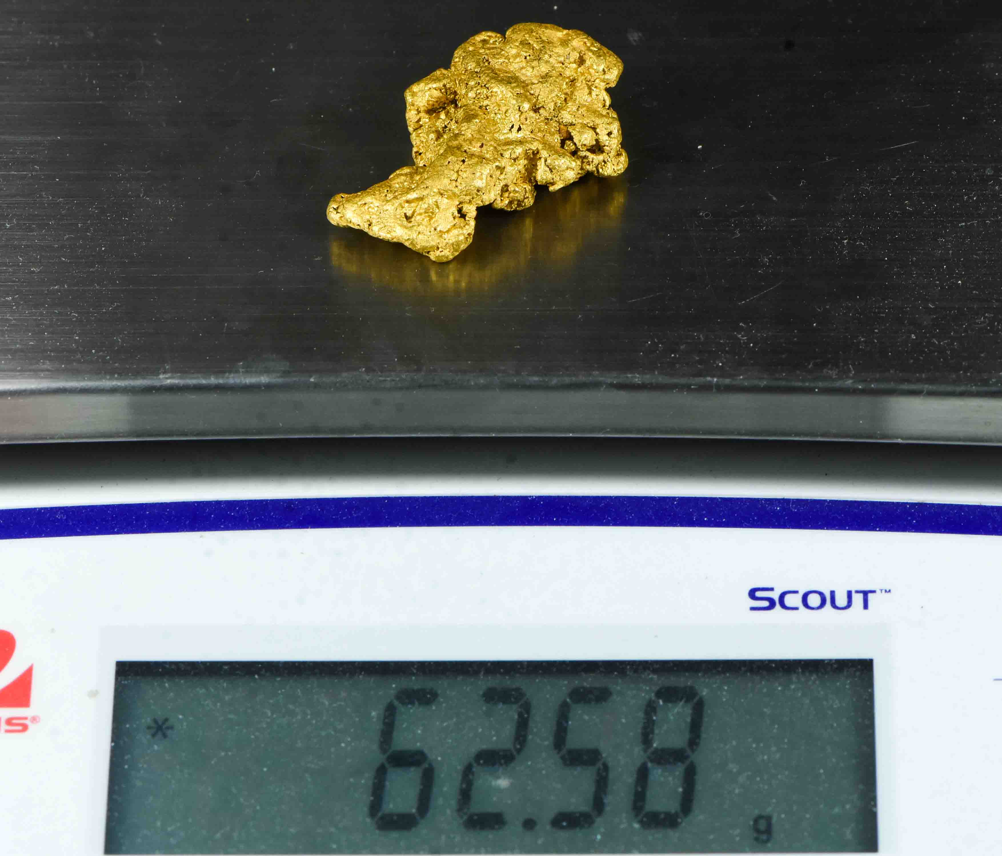 Large Australian Gold Nugget 62.58 Grams 2.01 Troy Ounces