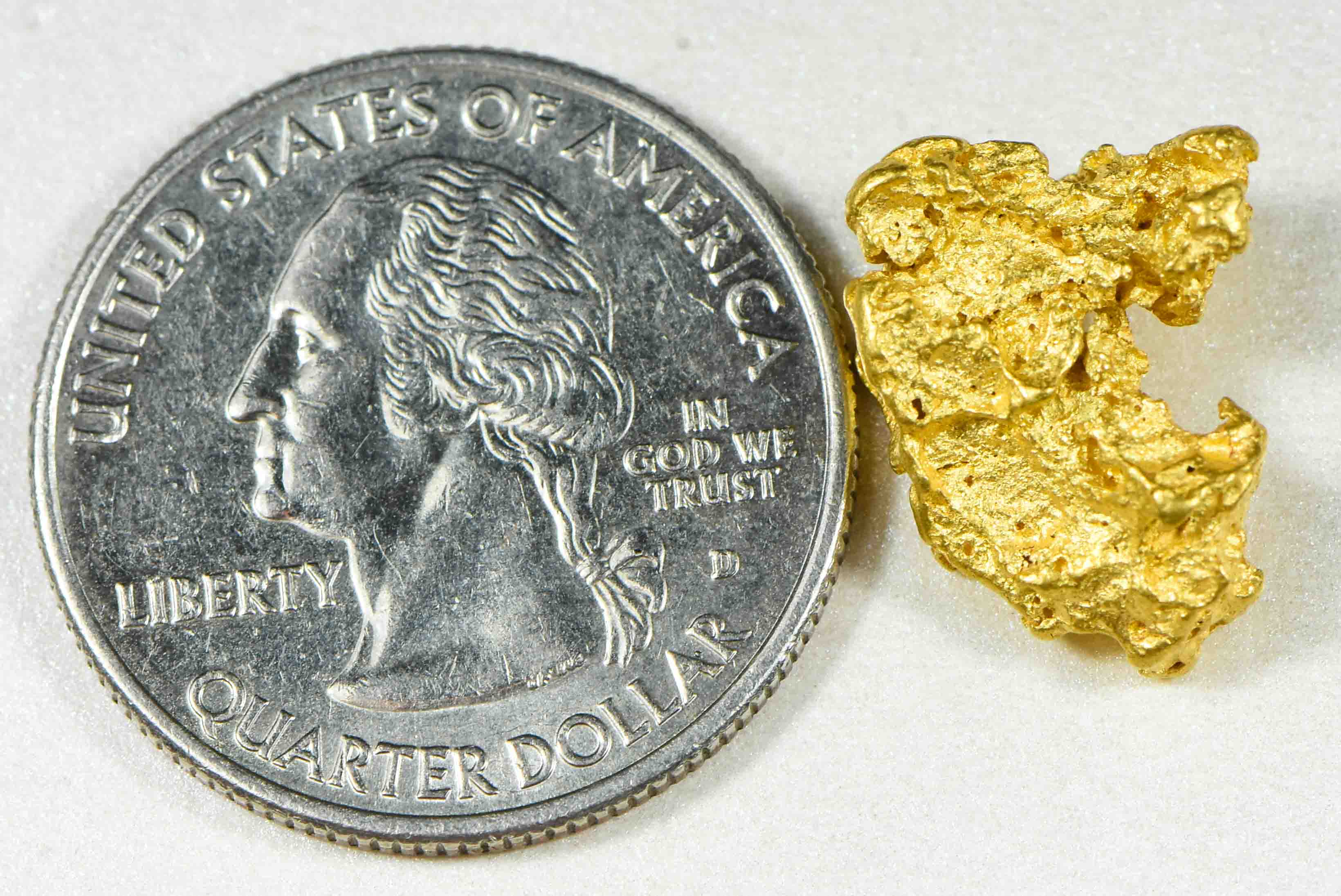 #1047 Natural Gold Nugget Australian 4.67 Grams Genuine