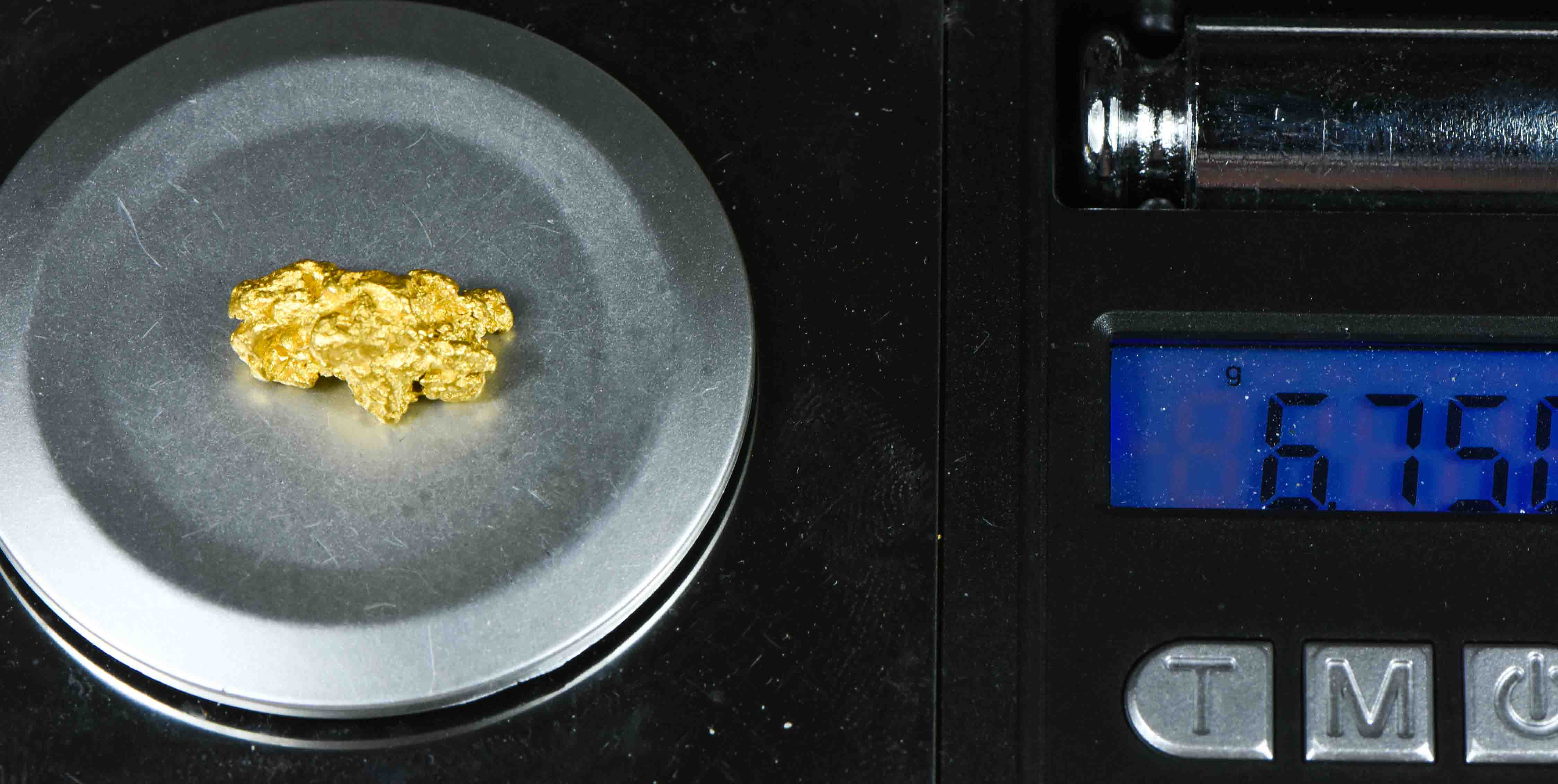 #1133 Natural Gold Nugget Australian 6.75 Grams Genuine