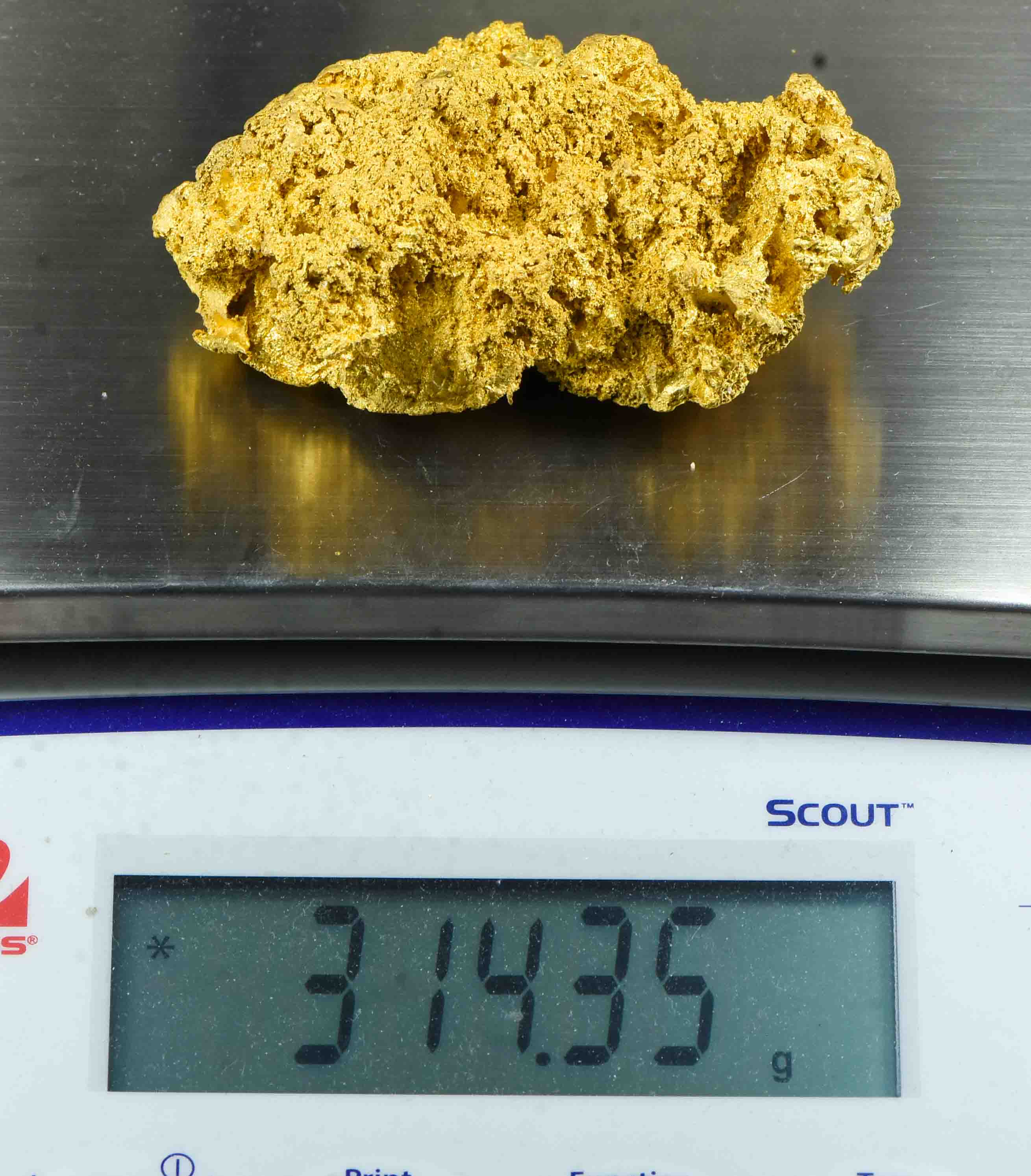 Large Australian Gold Nugget 314.35 Grams 10.10 Troy Ounces.  Offers considered!