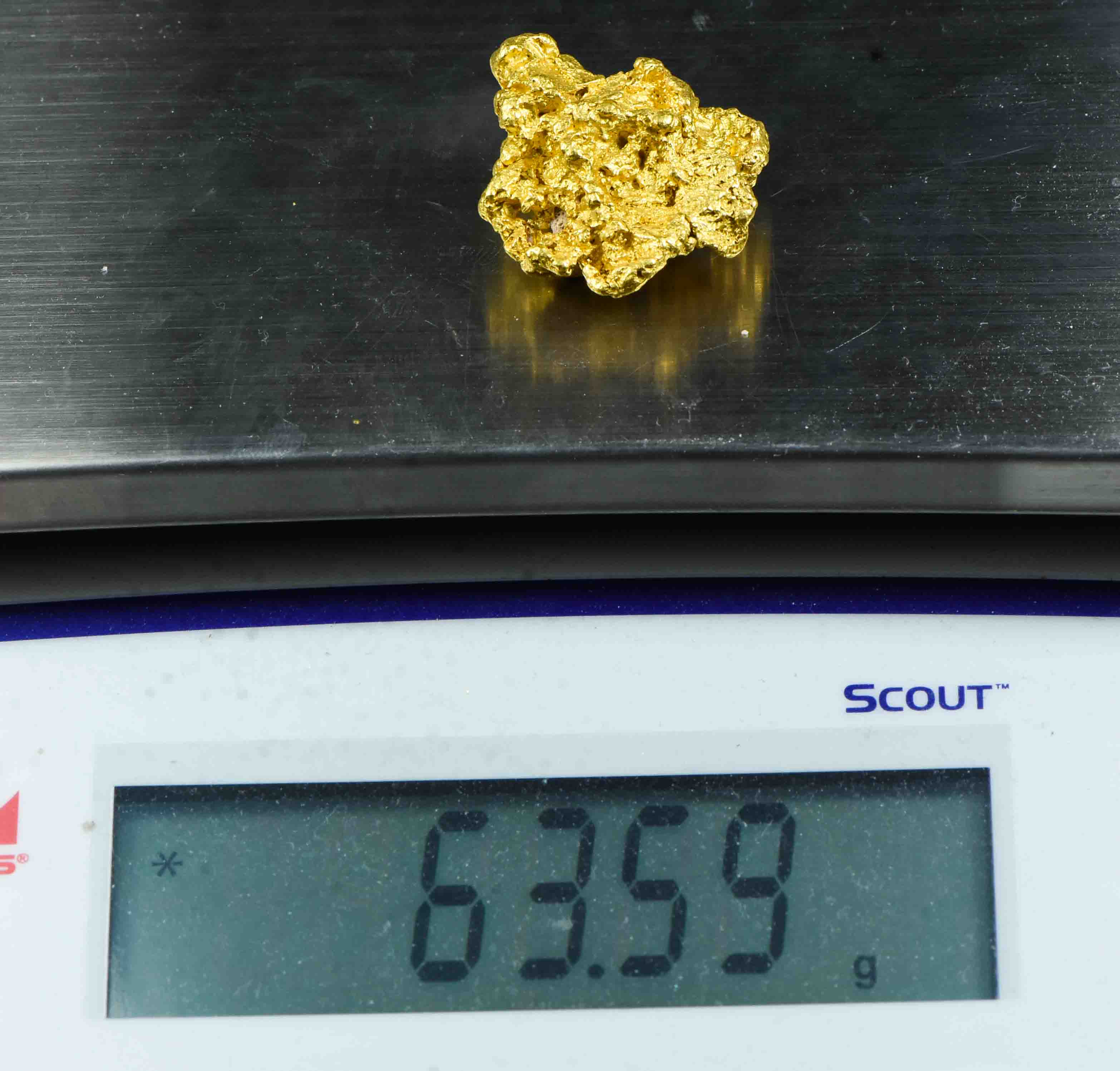 Large Australian Gold Nugget 63.59 Grams 2.04 Troy Ounces