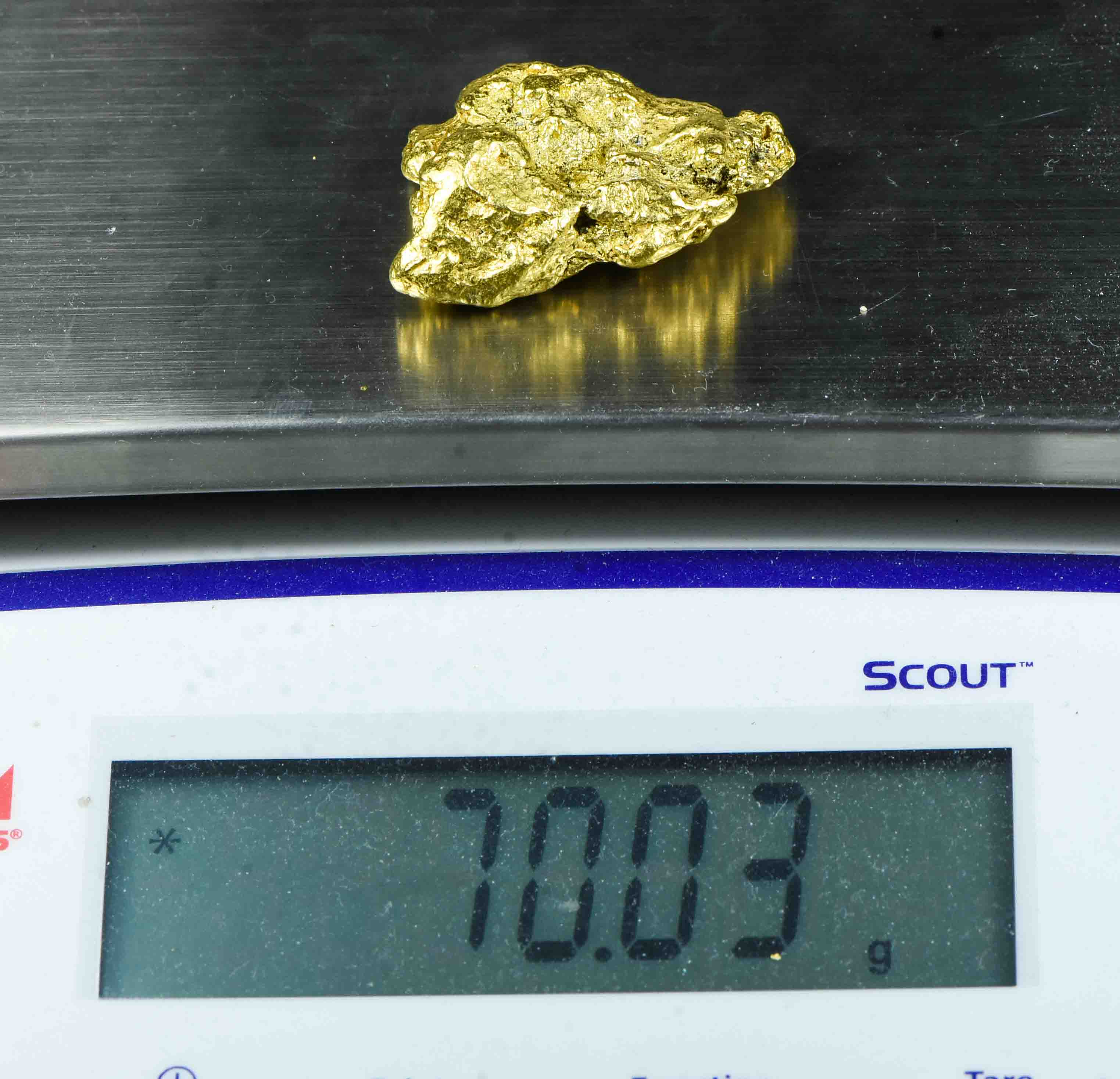 Large Alaskan Gold Nugget 70.03 Grams 2.25 Troy Ounces