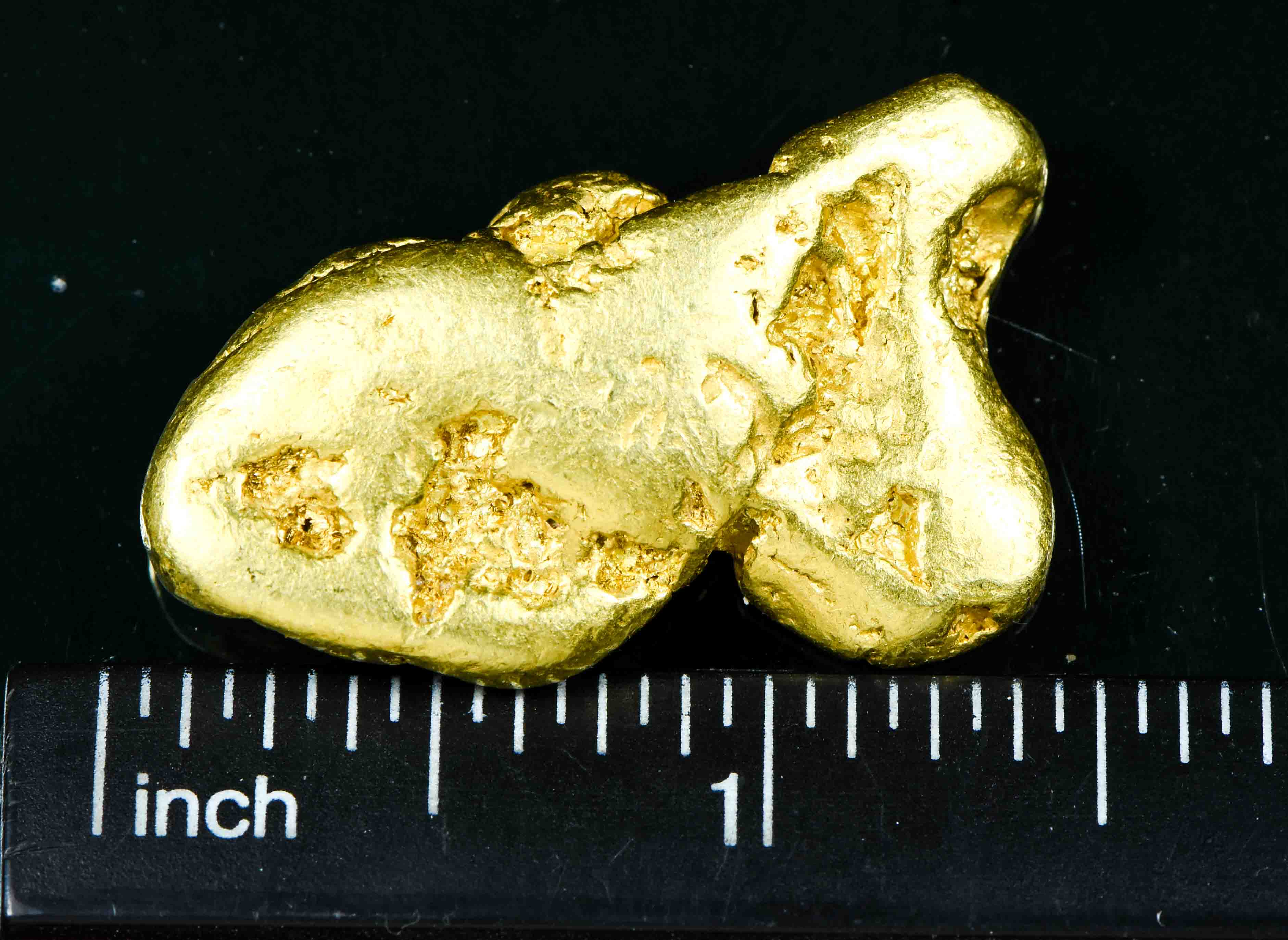 #546 Large Alaskan BC Gold Nugget 37.94 Grams Genuine