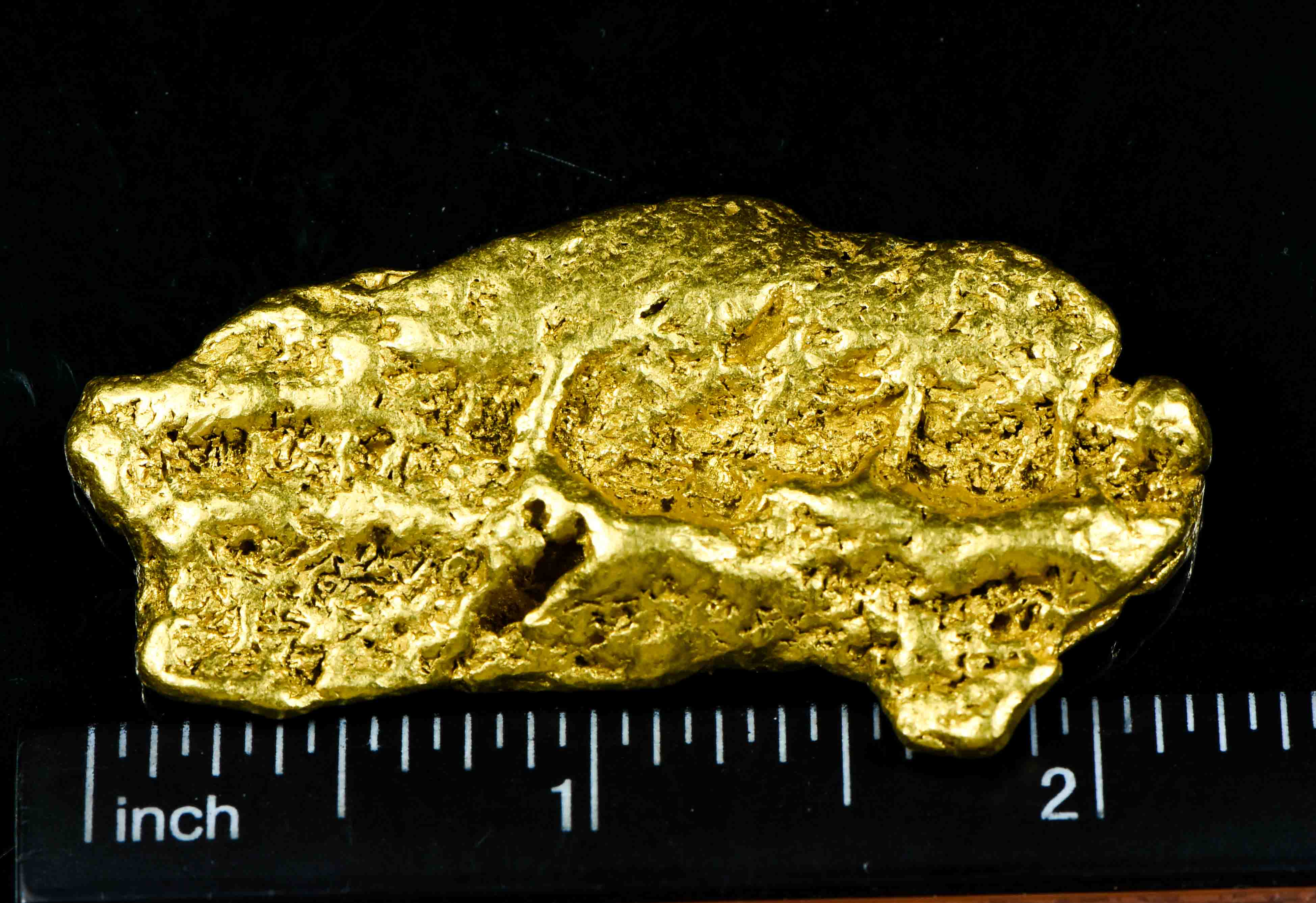 Large Alaskan Gold Nugget 70.92 Grams 2.28 Troy Ounces