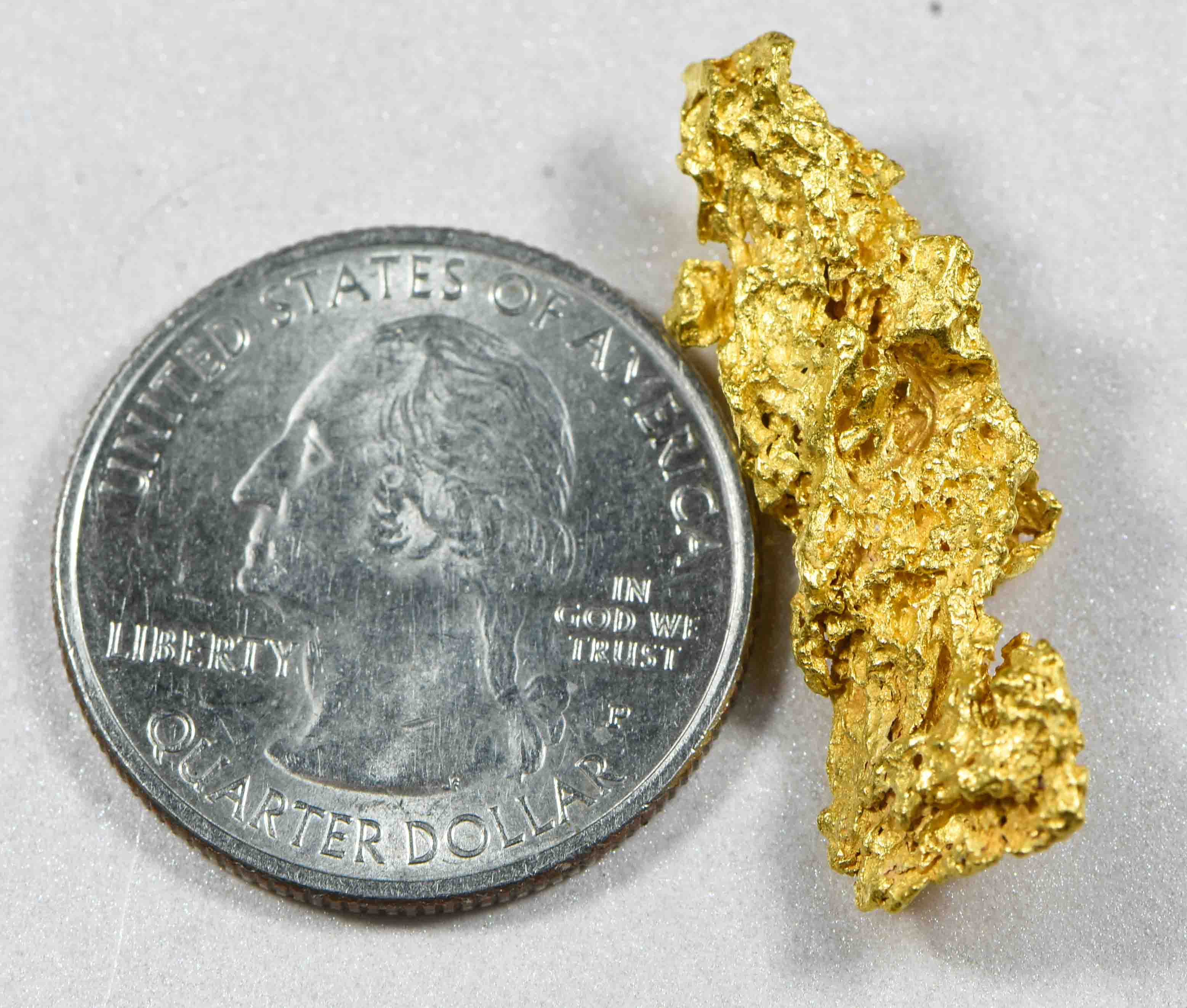 #1090 Natural Gold Nugget Australian 8.09 Grams Genuine