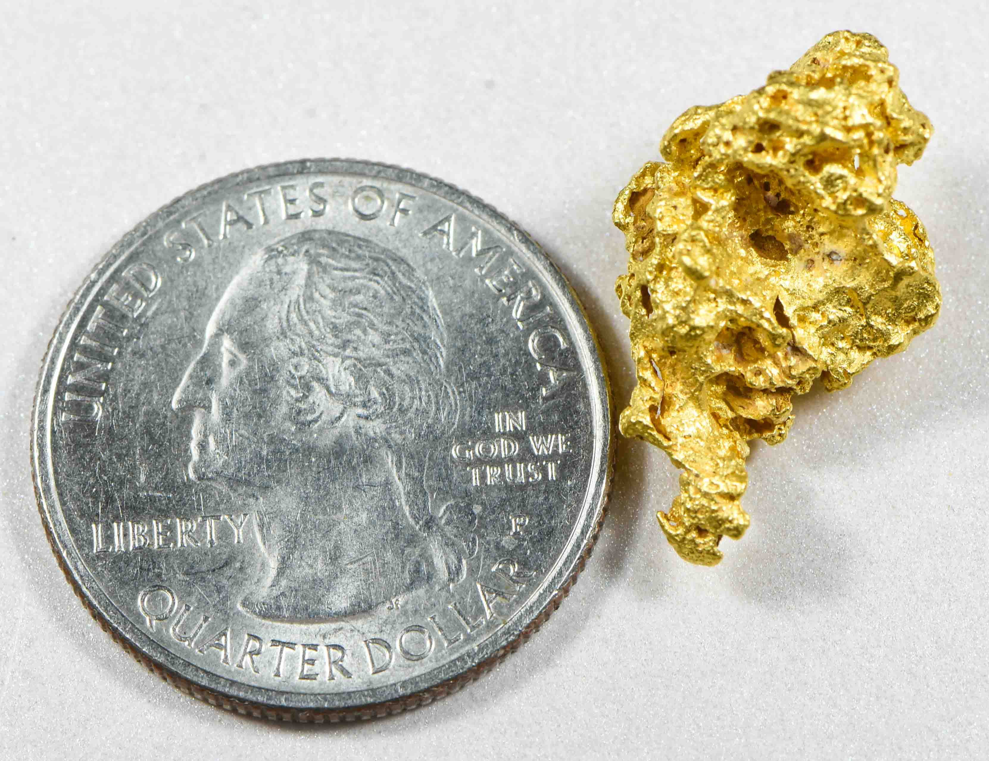 #1095 Natural Gold Nugget Australian 9.27 Grams Genuine