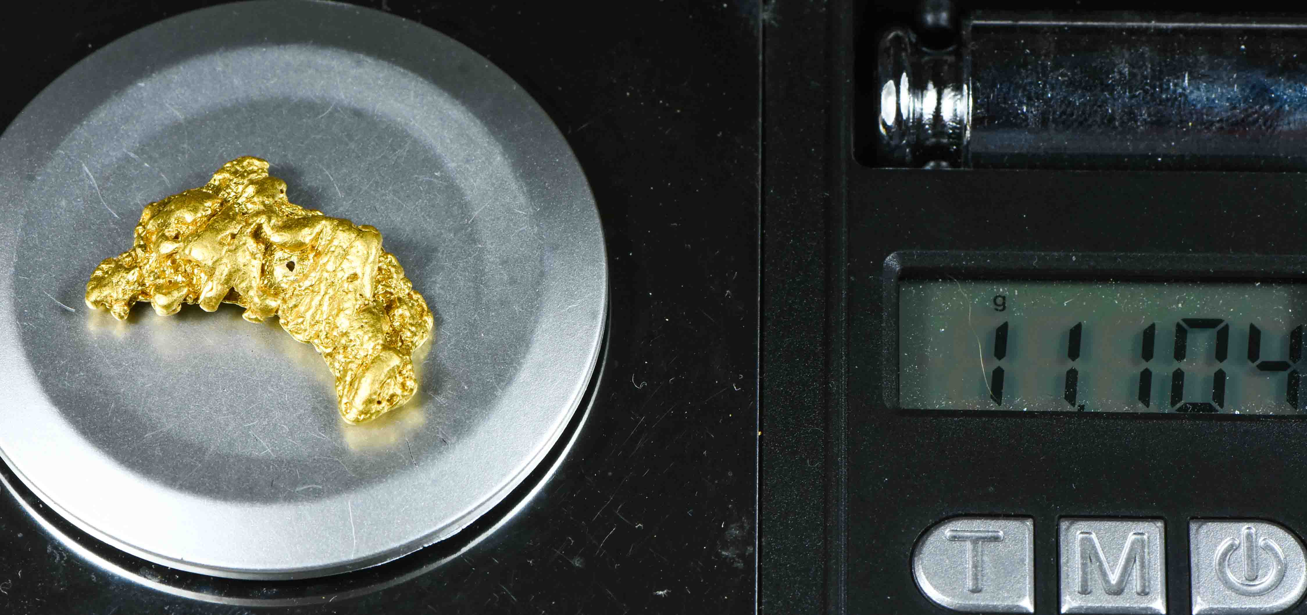 #1187 Natural Gold Nugget Australian 11.10 Grams Genuine