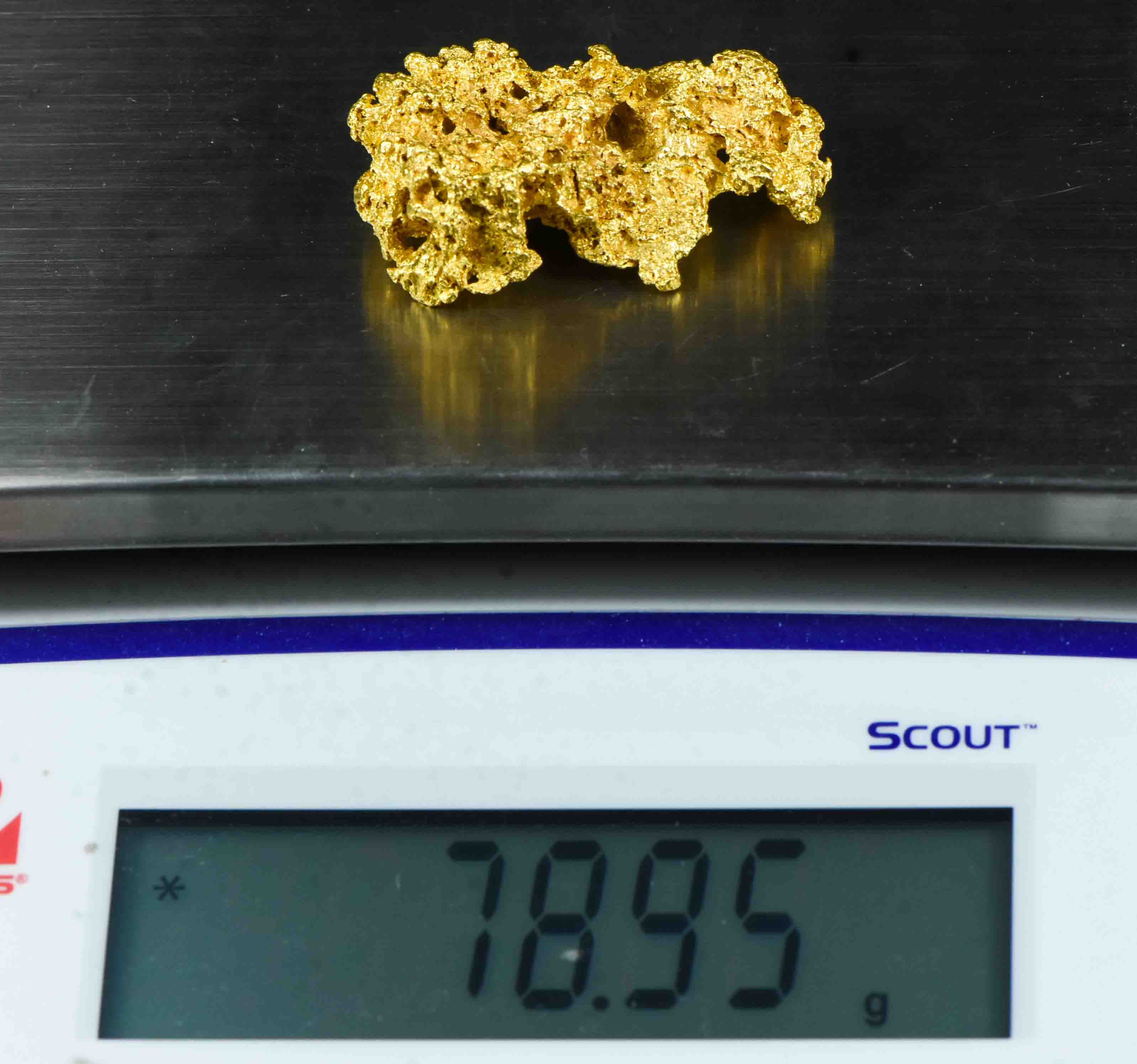 Large Australian Gold Nugget 78.95 Grams 2.53 Troy Ounces