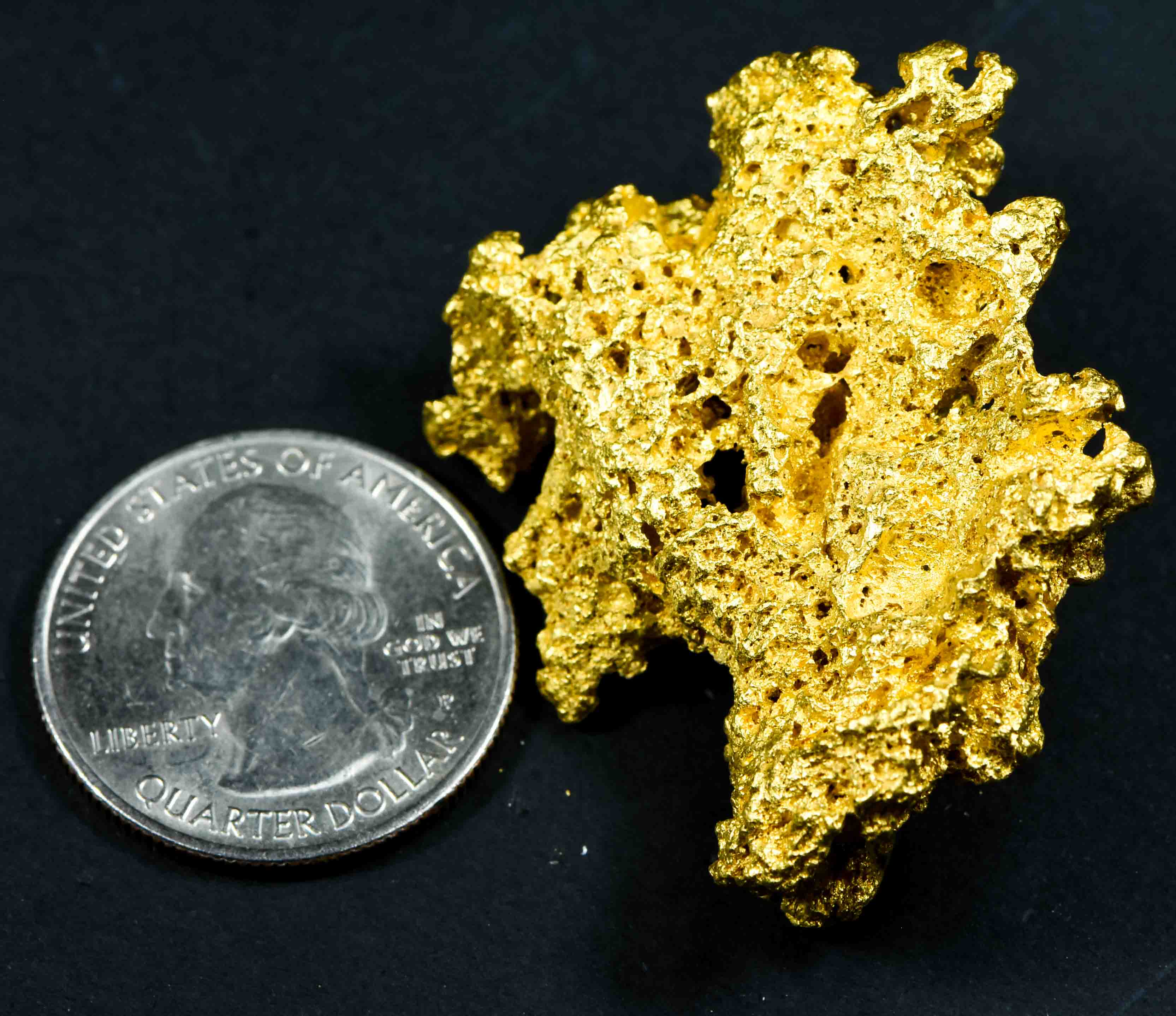 Large Australian Gold Nugget 63.01 Grams 2.02 Troy Ounces