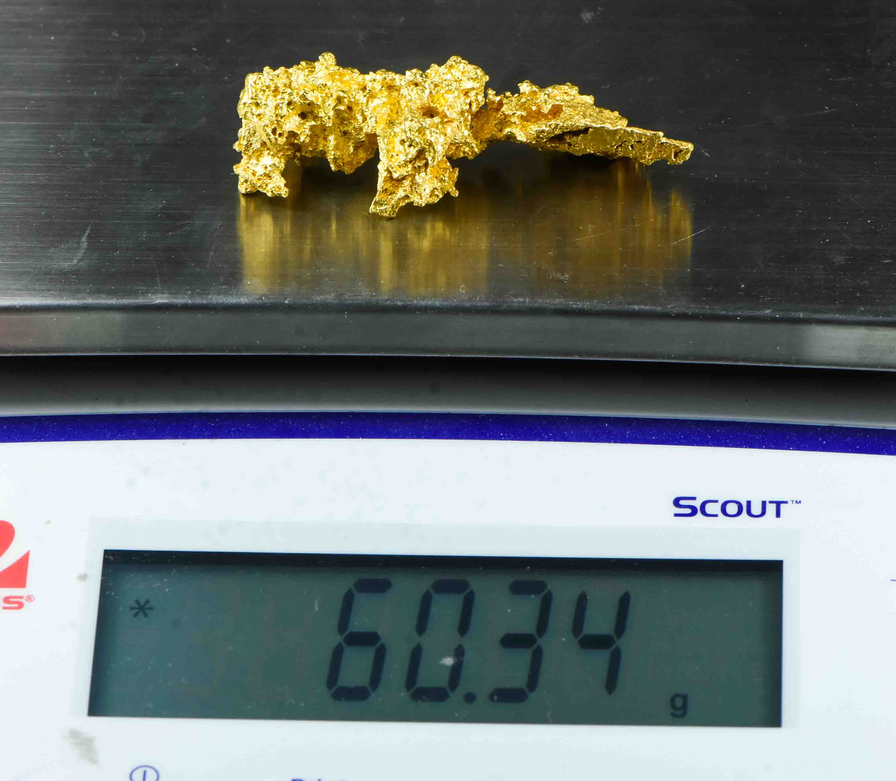 Large Australian Gold Nugget 60.34 Grams 1.94 Troy Ounces