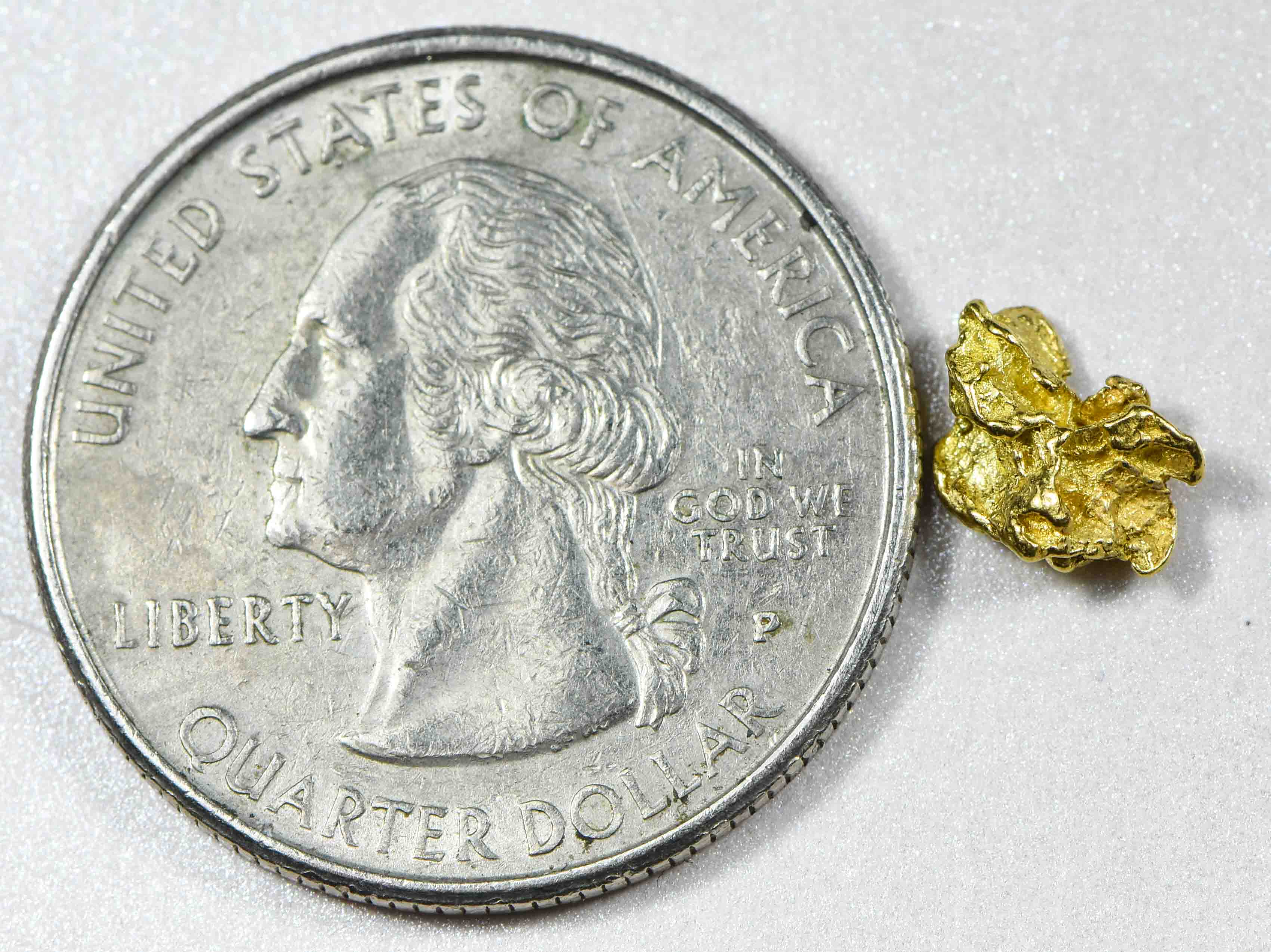 #86 Alaskan BC Natural Gold Nugget .57 Grams Genuine