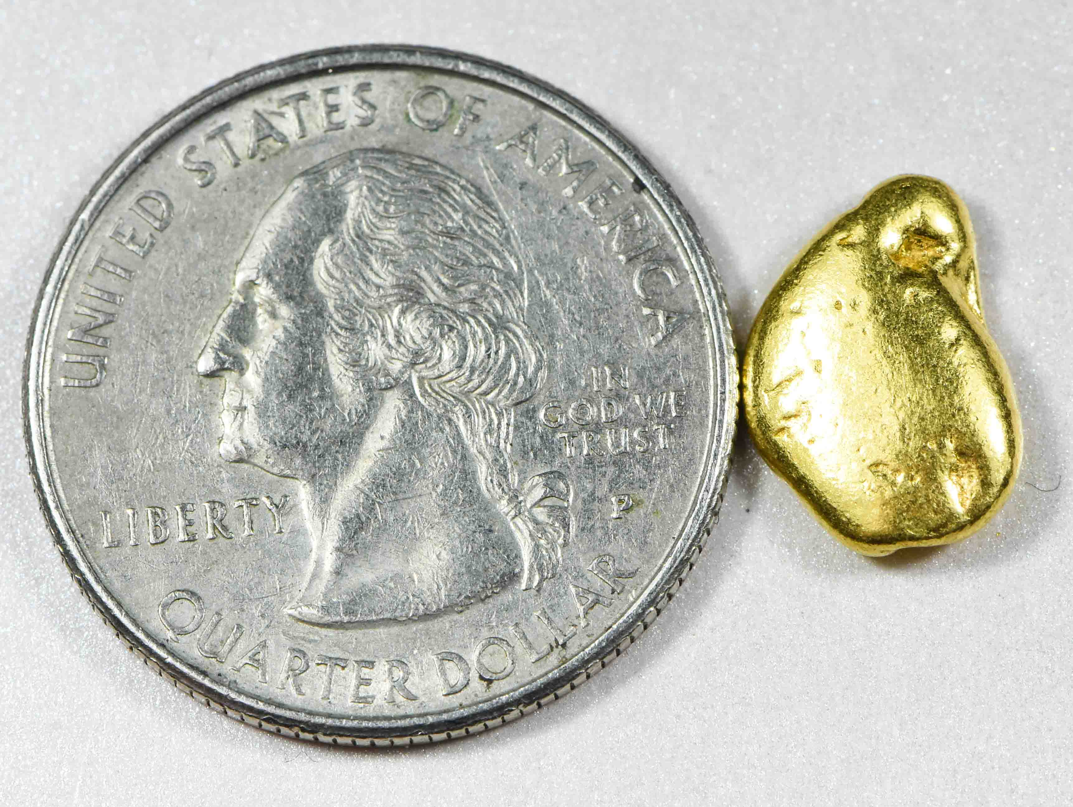 #294 Alaskan BC Natural Gold Nugget 3.35 Grams Genuine